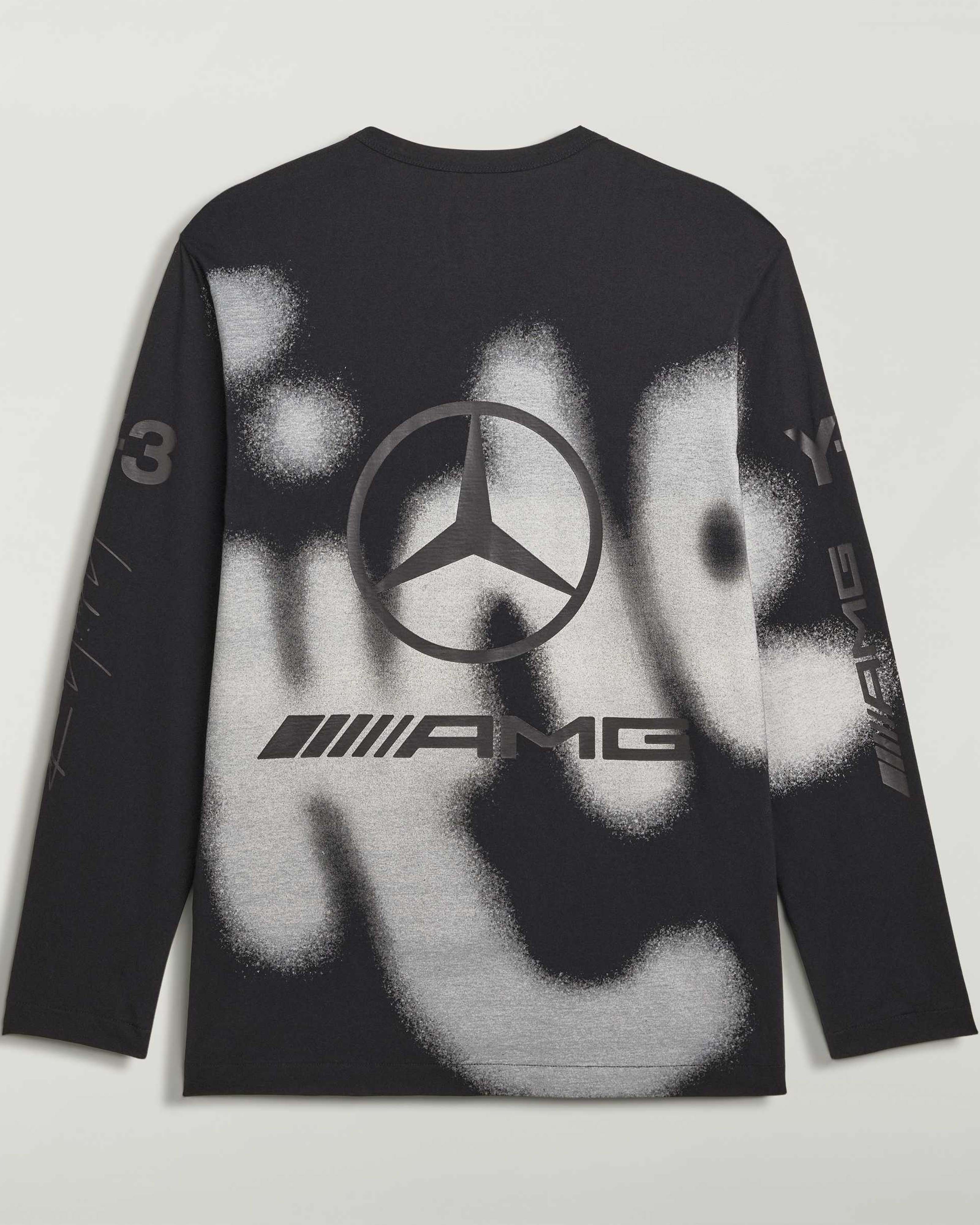 Y-3 Yohji Long-Sleeve T-shirt Black - Image 10