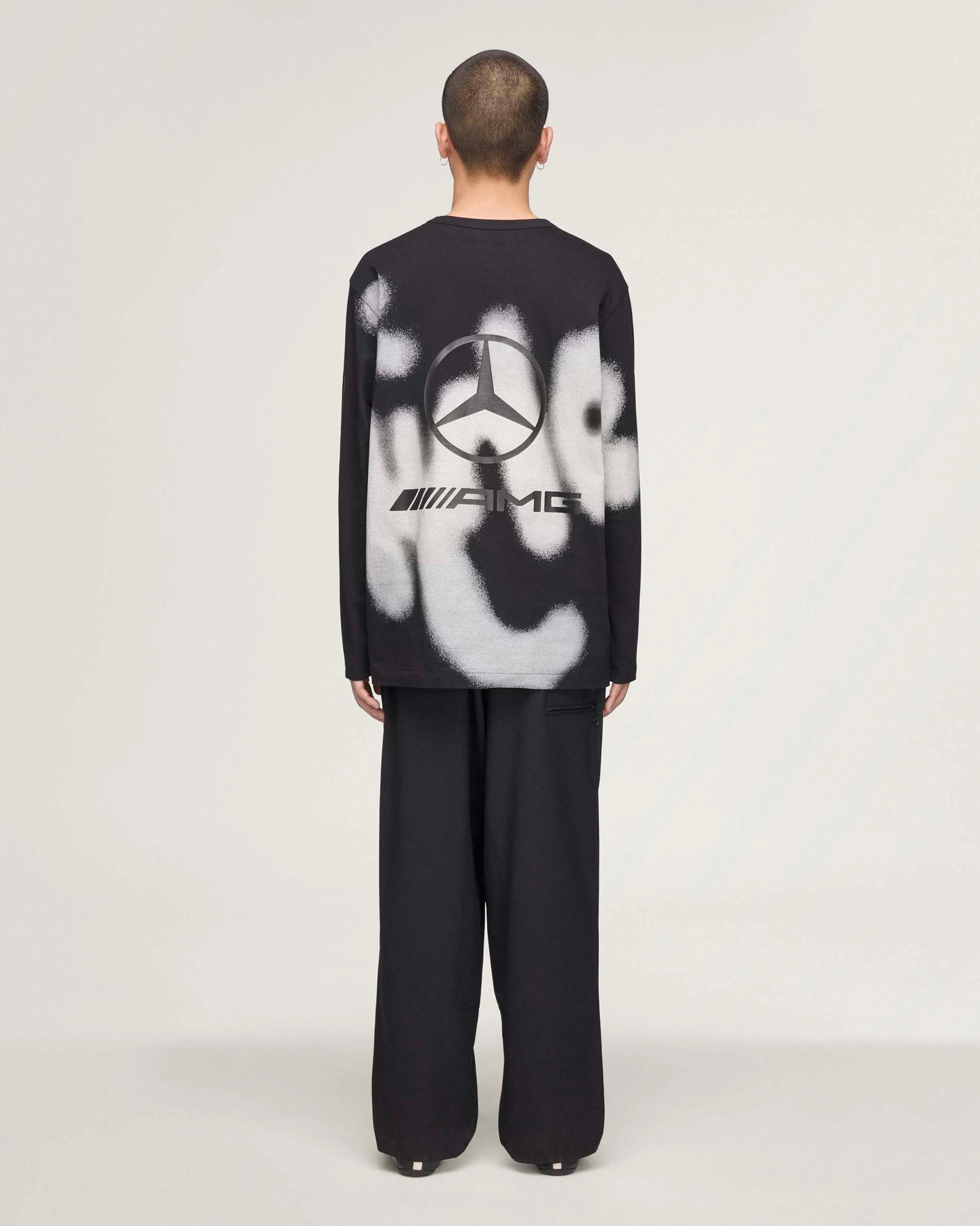 Y-3 Yohji Long-Sleeve T-shirt Black - Image 3