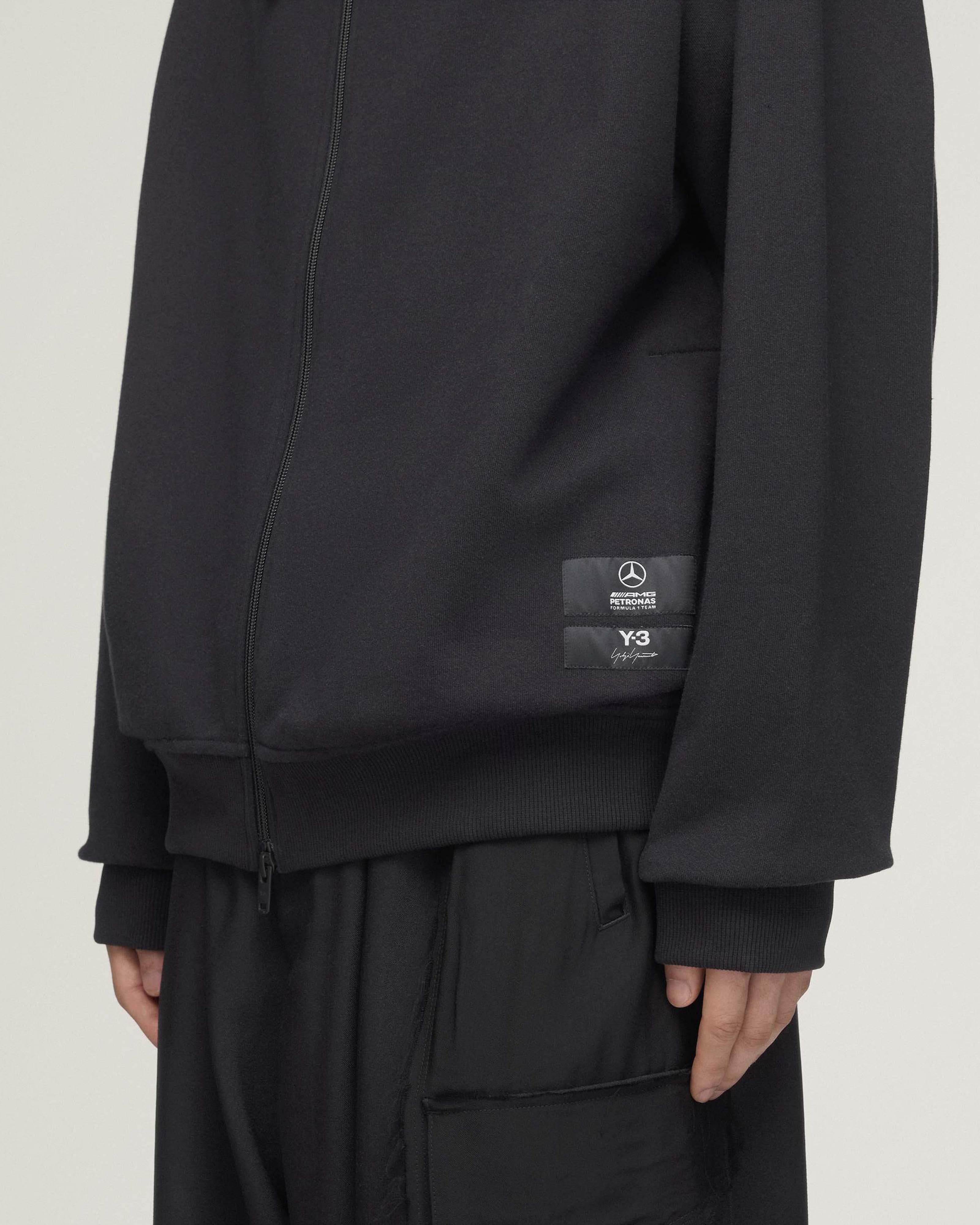 Y-3 Zip Hoody Black - Image 7