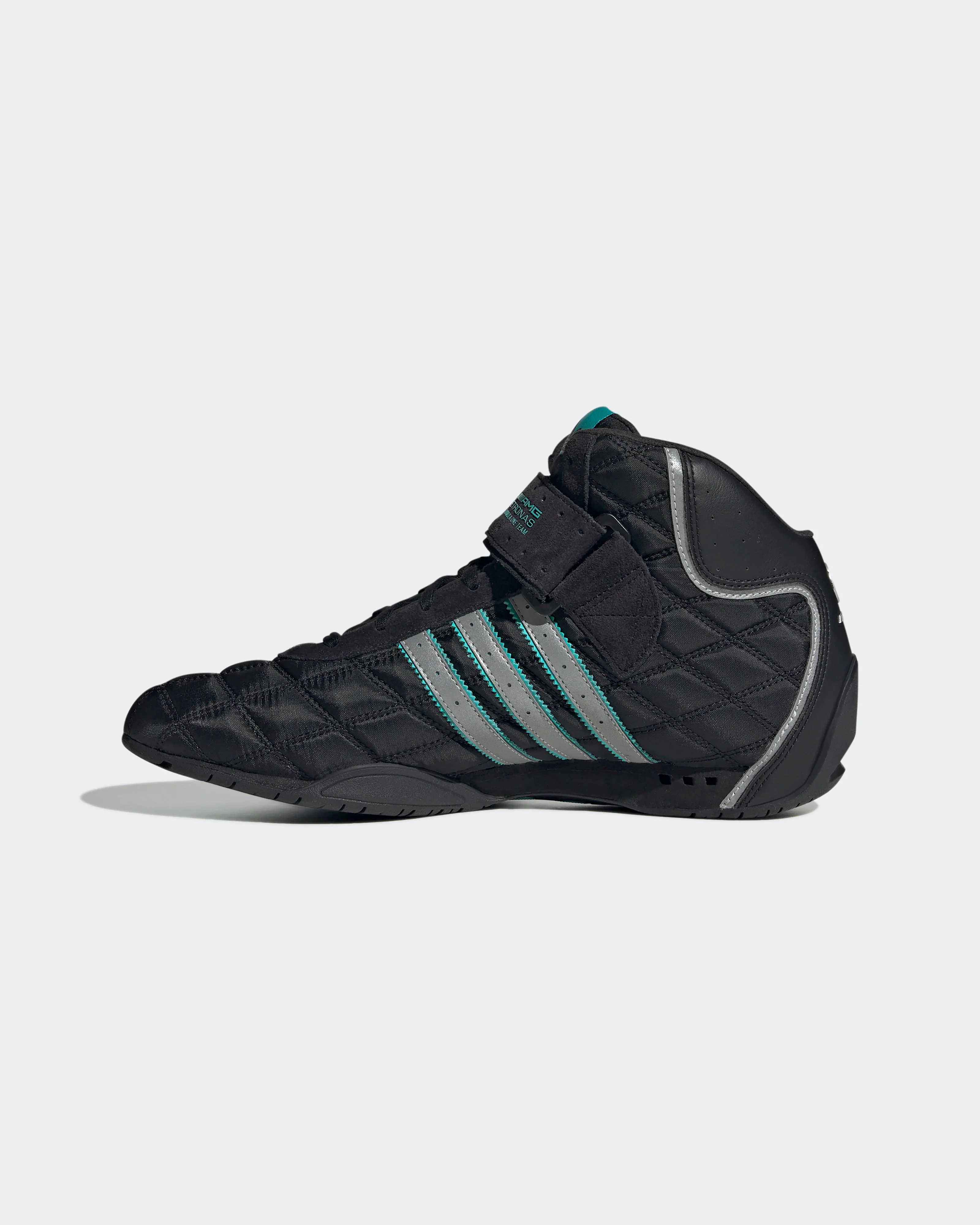 Adi Racer Hi Shoes Black - Image 4