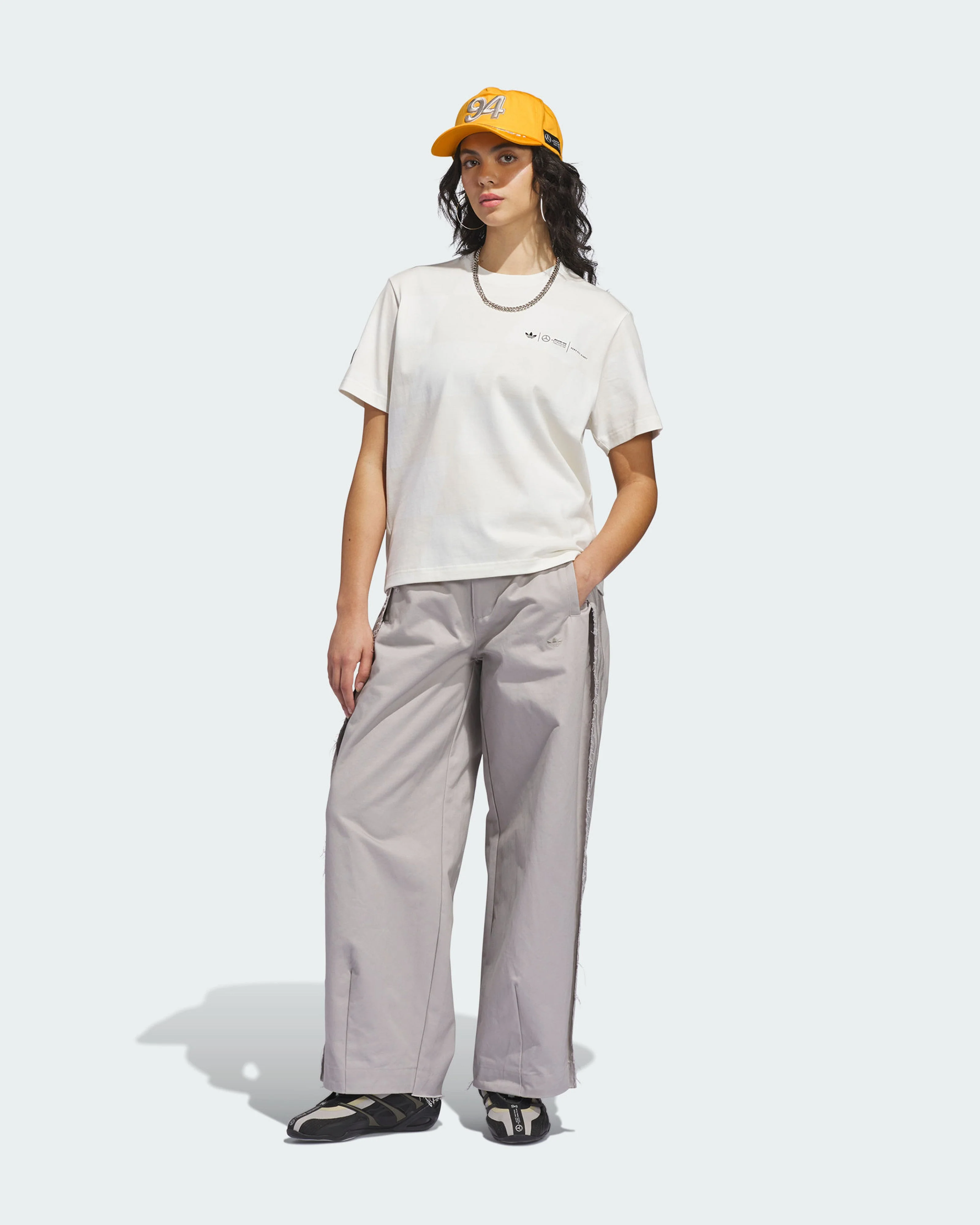 adidas para Bad Bunny x Mercedes-AMG F1 T-shirt White - Image 4