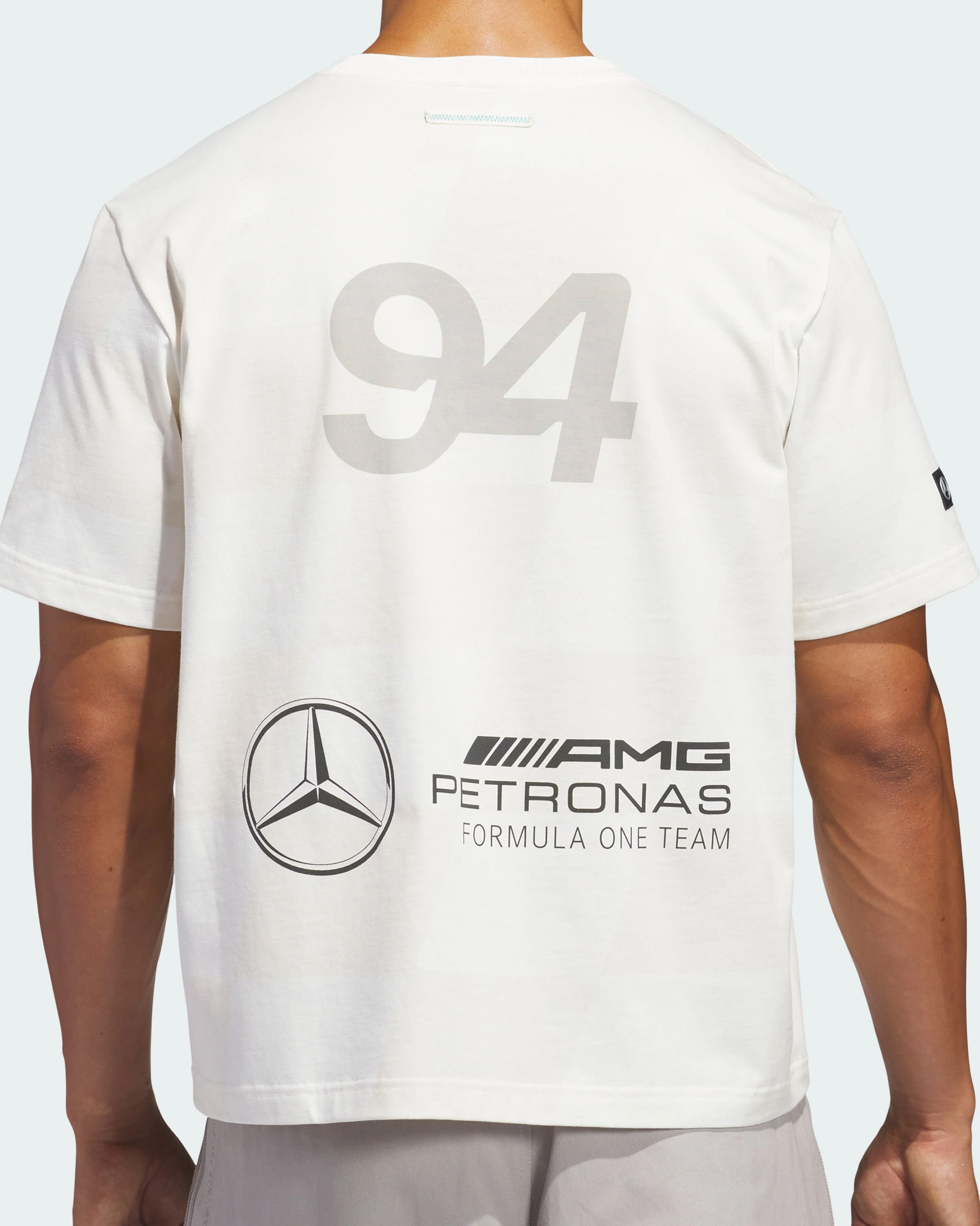 adidas para Bad Bunny x Mercedes-AMG F1 T-shirt White - Image 8