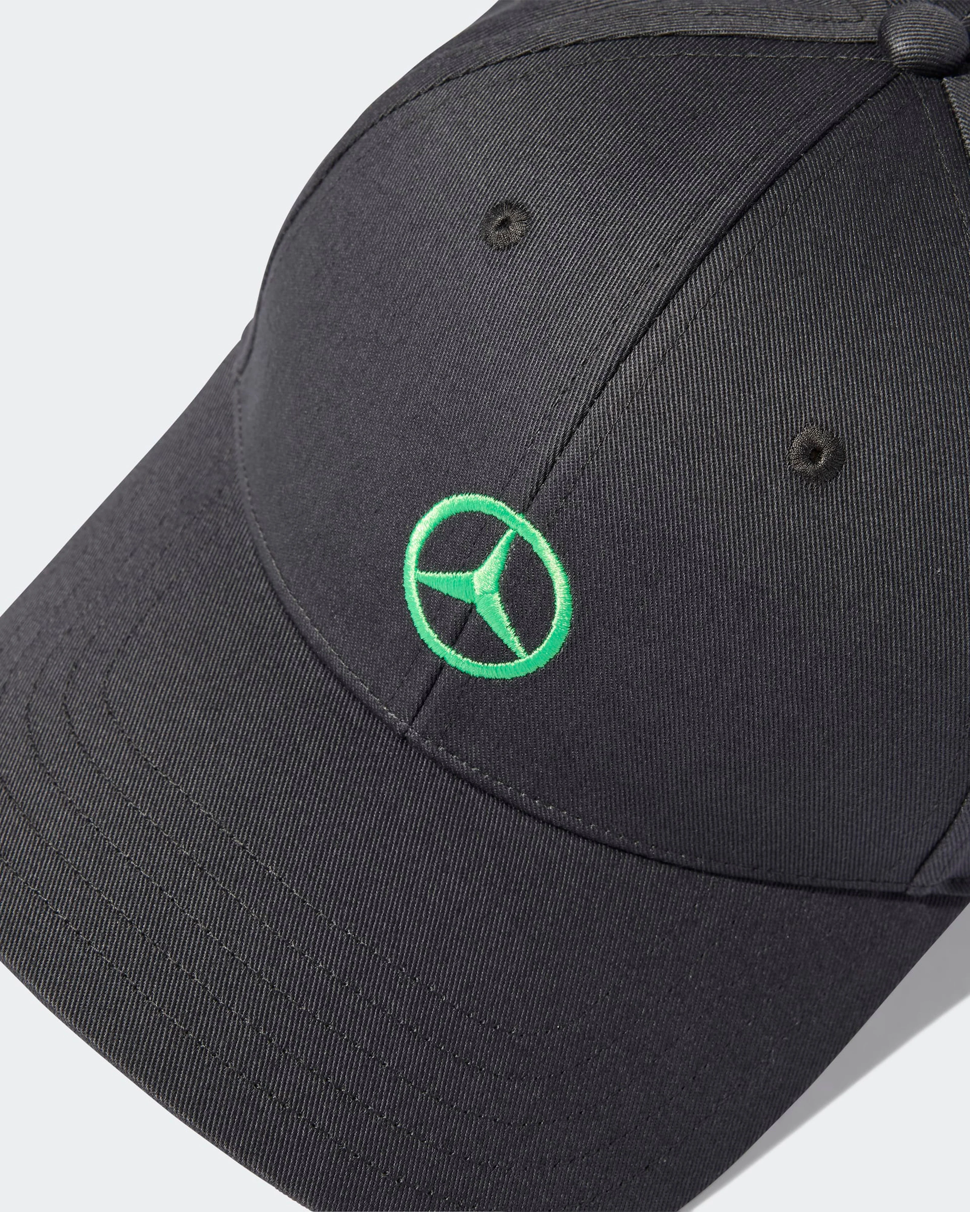 Fan Cotton Cap Dark Grey - Image 3