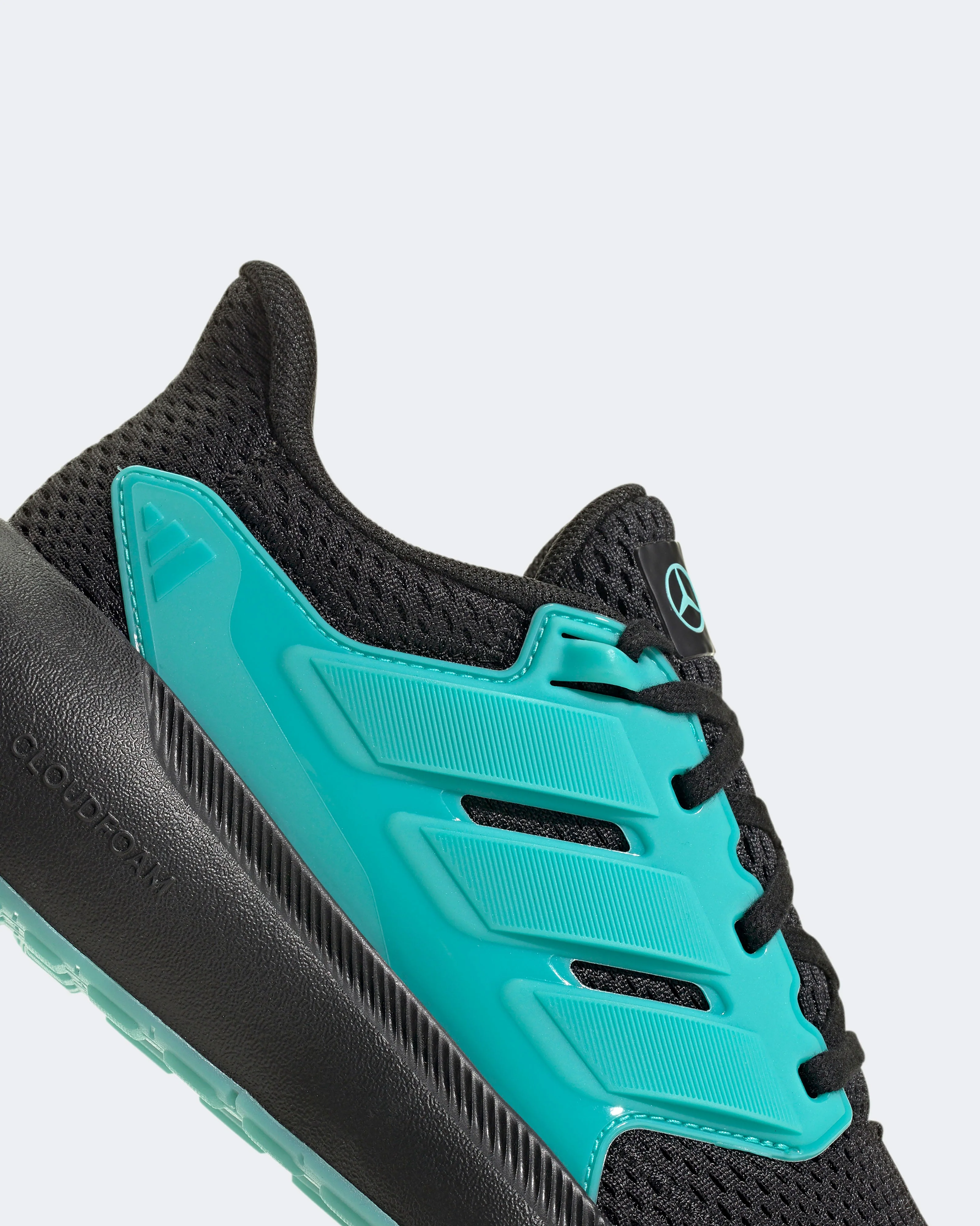 Juniors Ultimashow 2.0 Shoes Black/Teal - Image 4