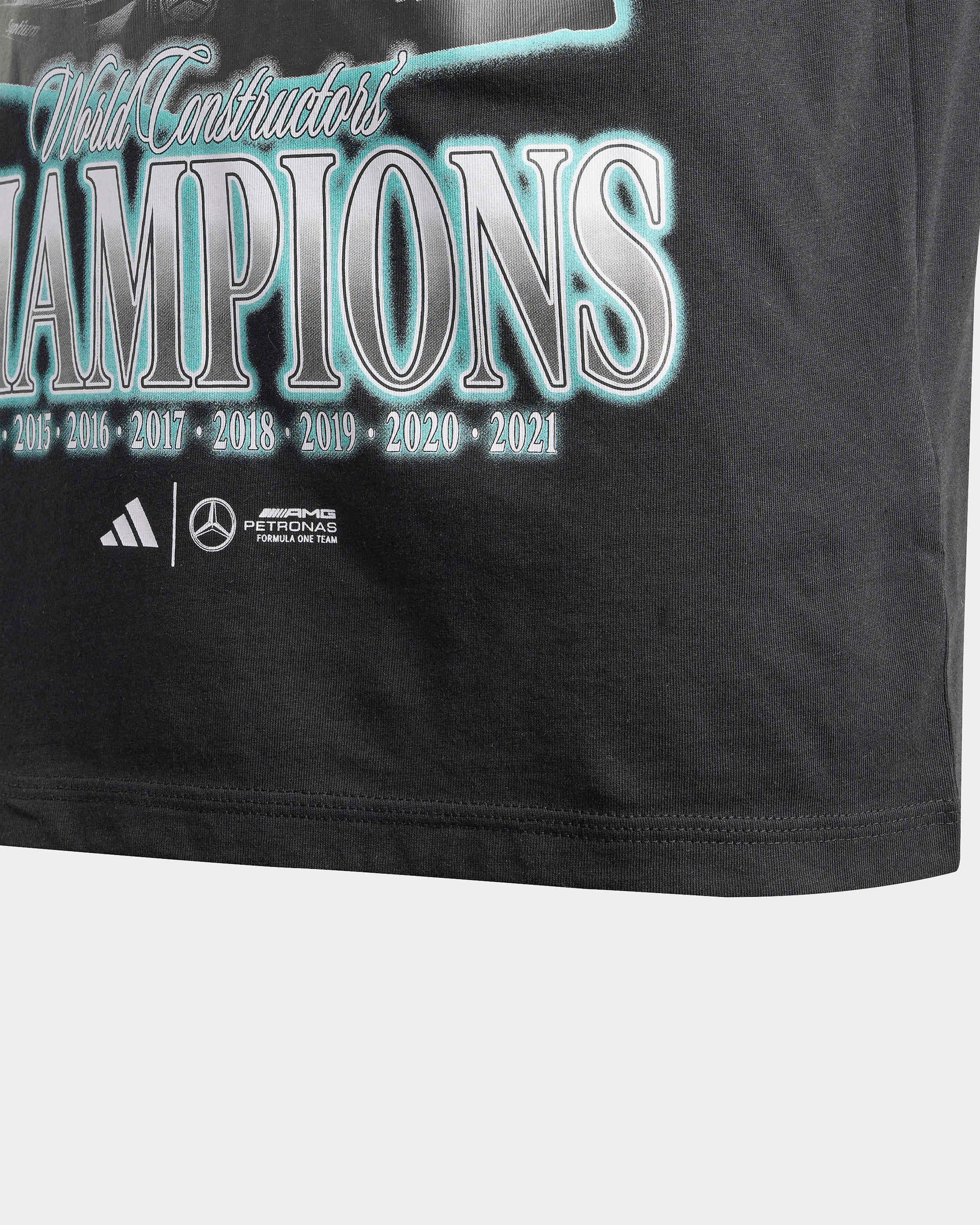 Kids Champions Graphic T-shirt Black - Image 4