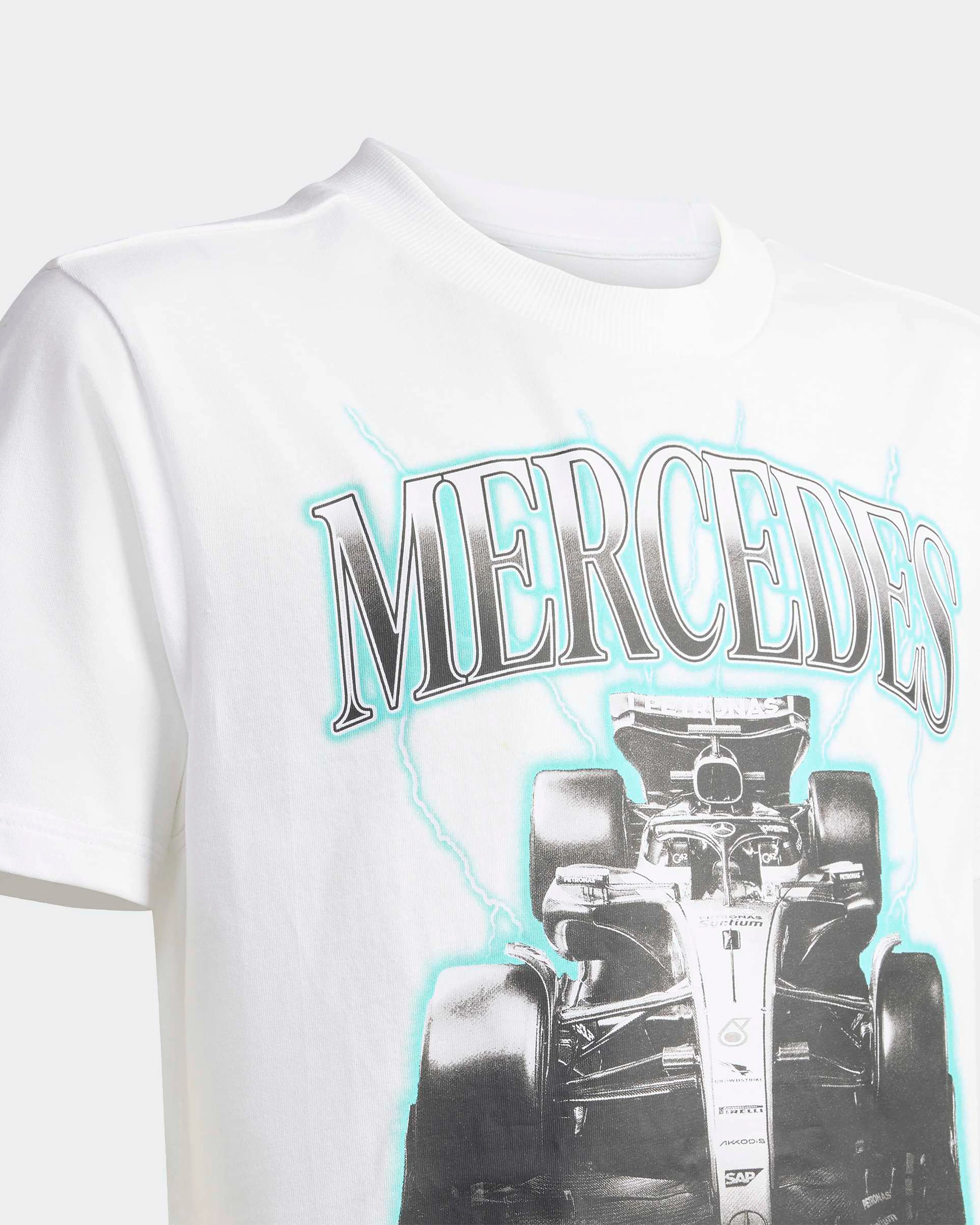 Kids Champions Graphic T-shirt White - Image 3