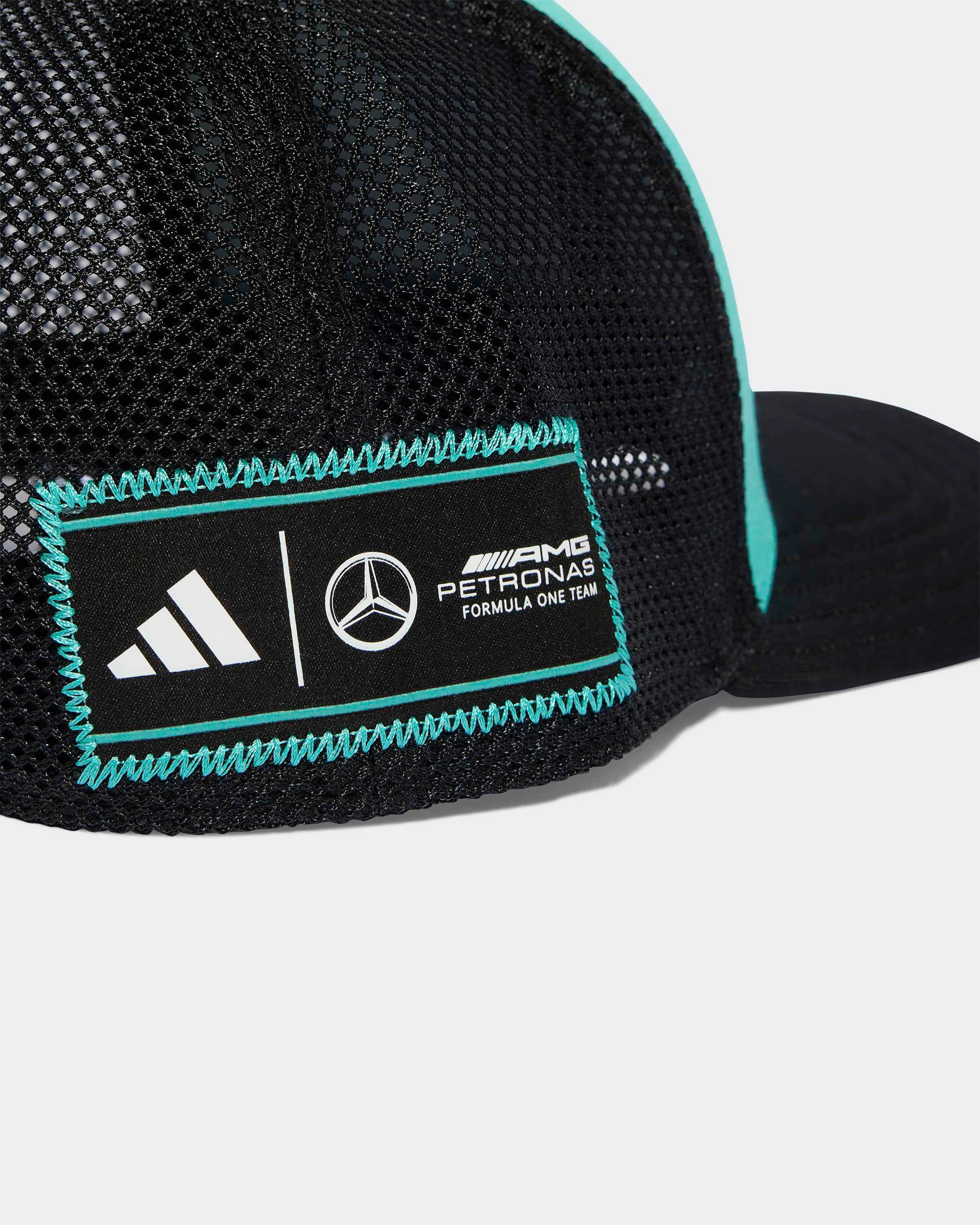 Las Vegas Trucker Cap Teal - Image 5