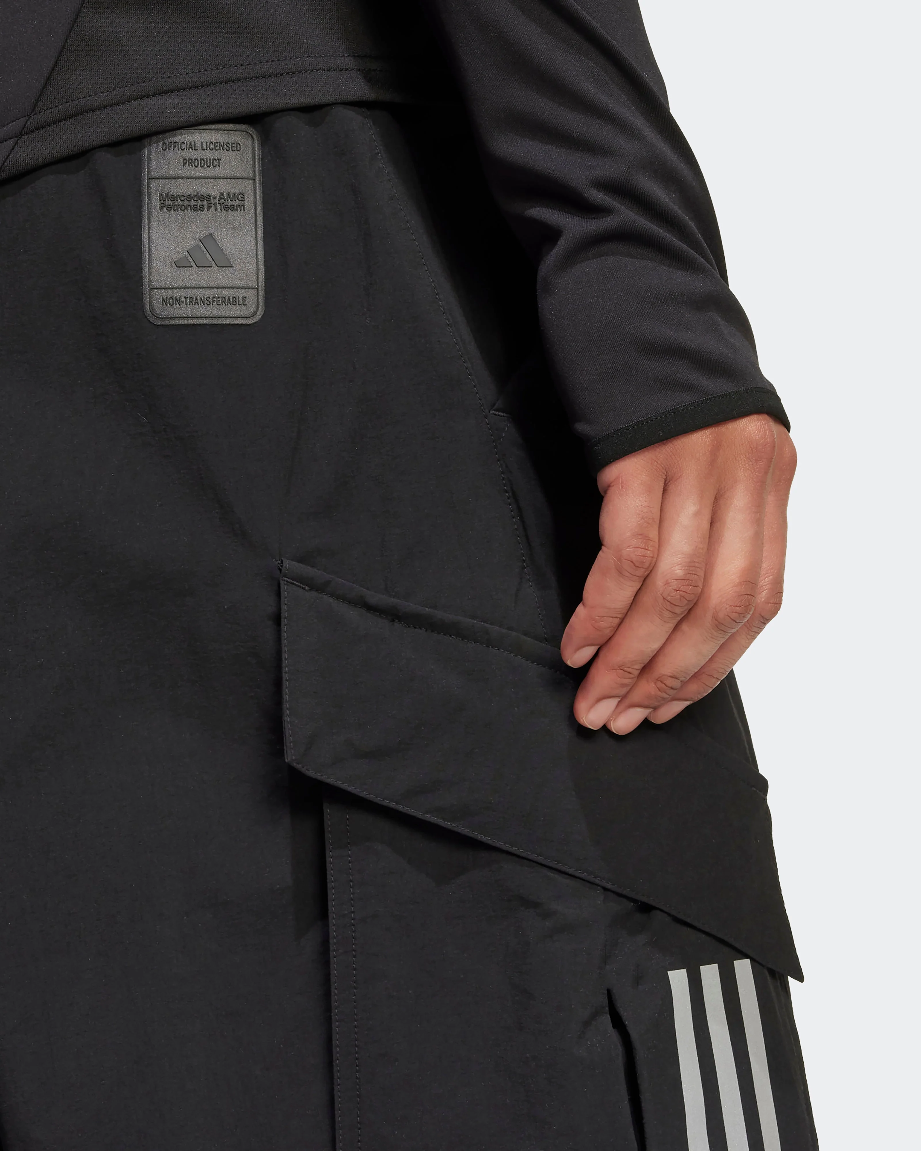 Mens 2025 Mechanics Joggers Black - Image 5