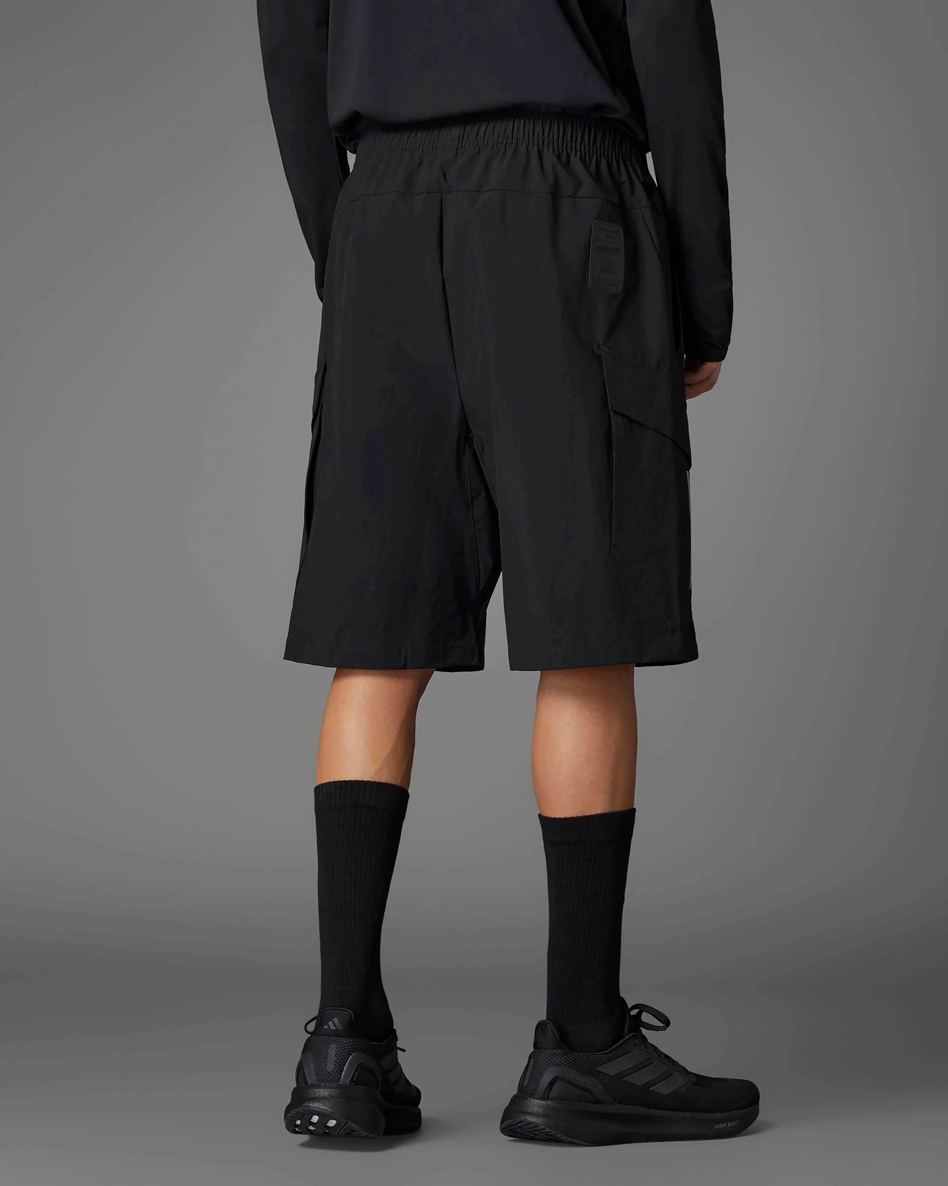 Mens 2025 Mechanics Shorts Black - Image 2