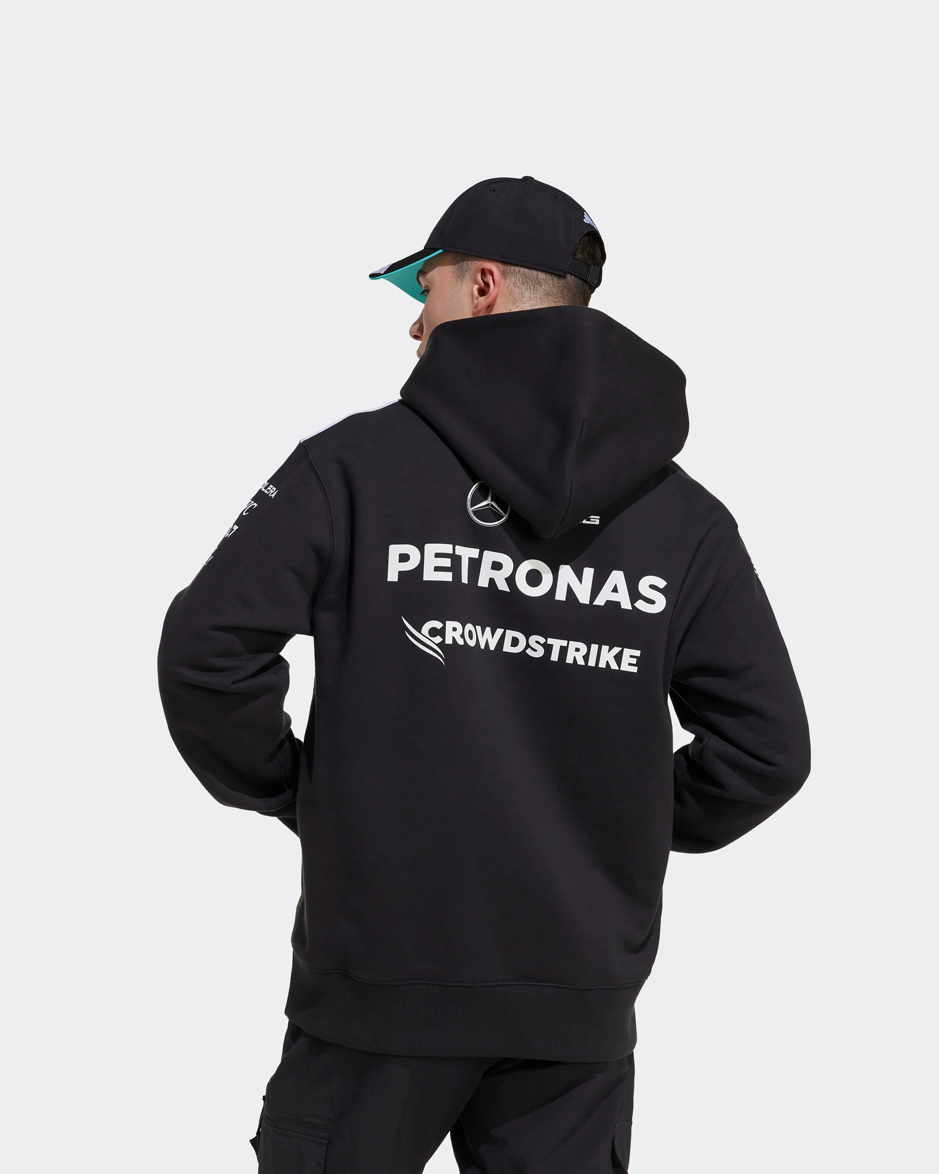 Mens 2025 Team Hoody Black - Image 5