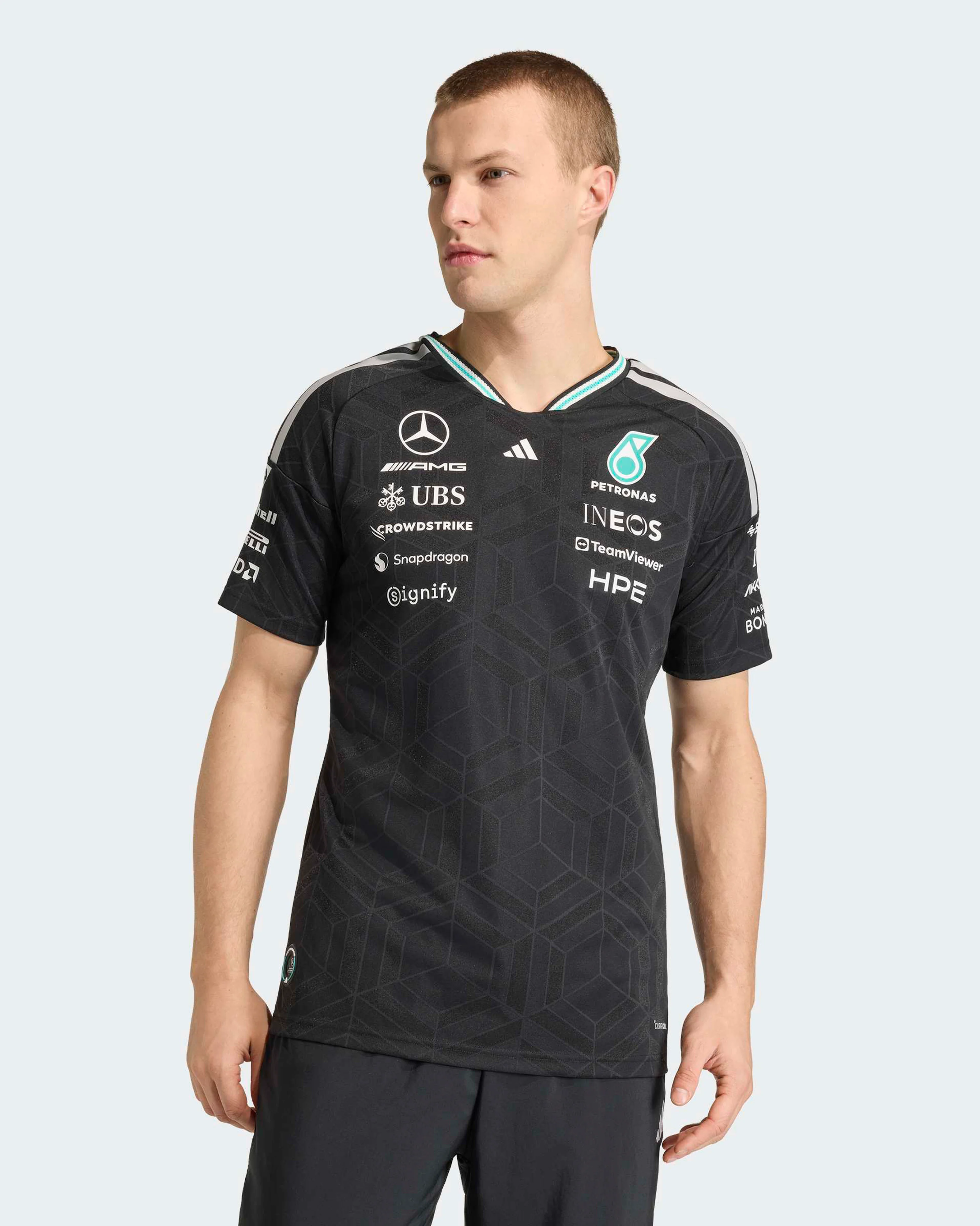 Mens 2026 Authentic Driver Tee Black - Image 5