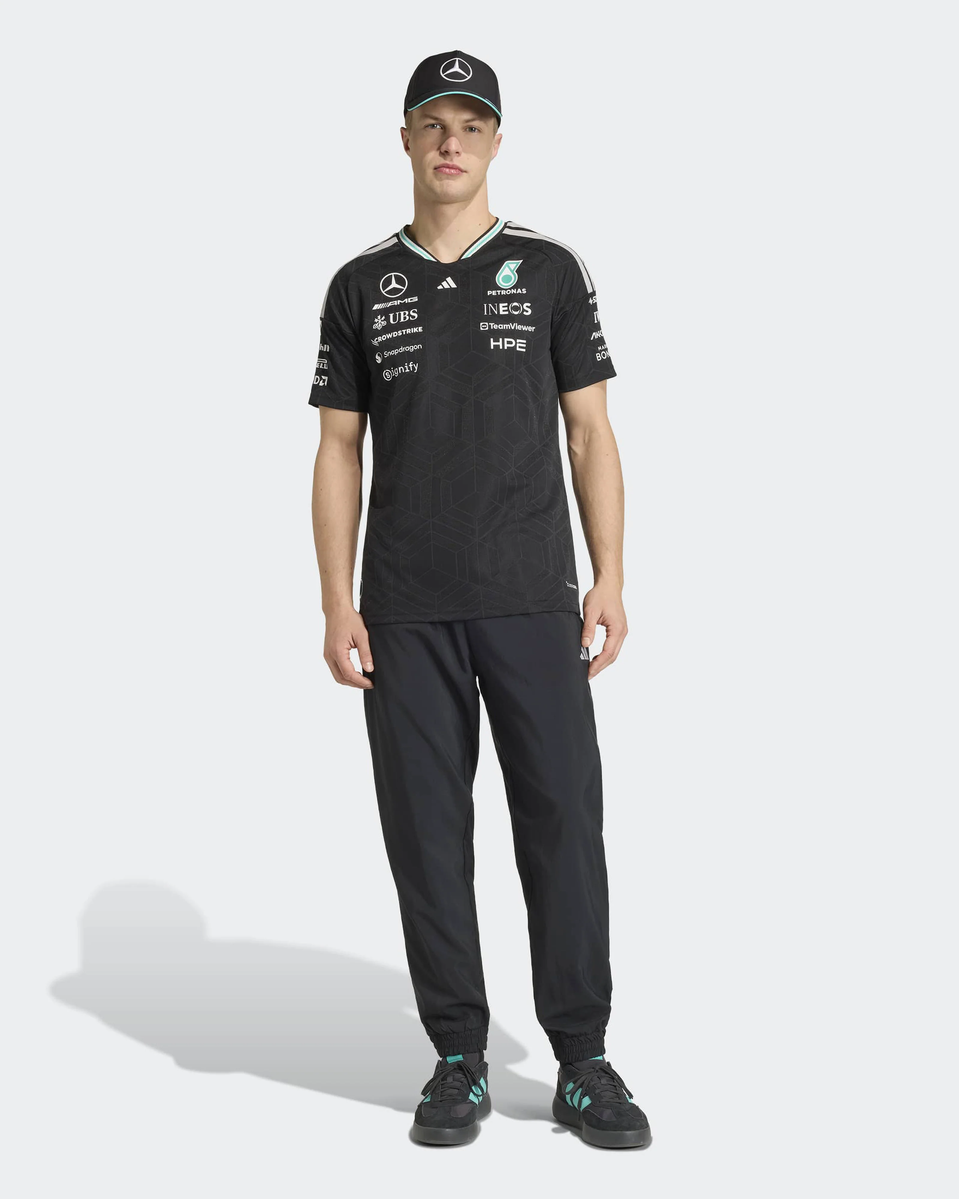 Mens 2026 Authentic Driver Tee Black - Image 7