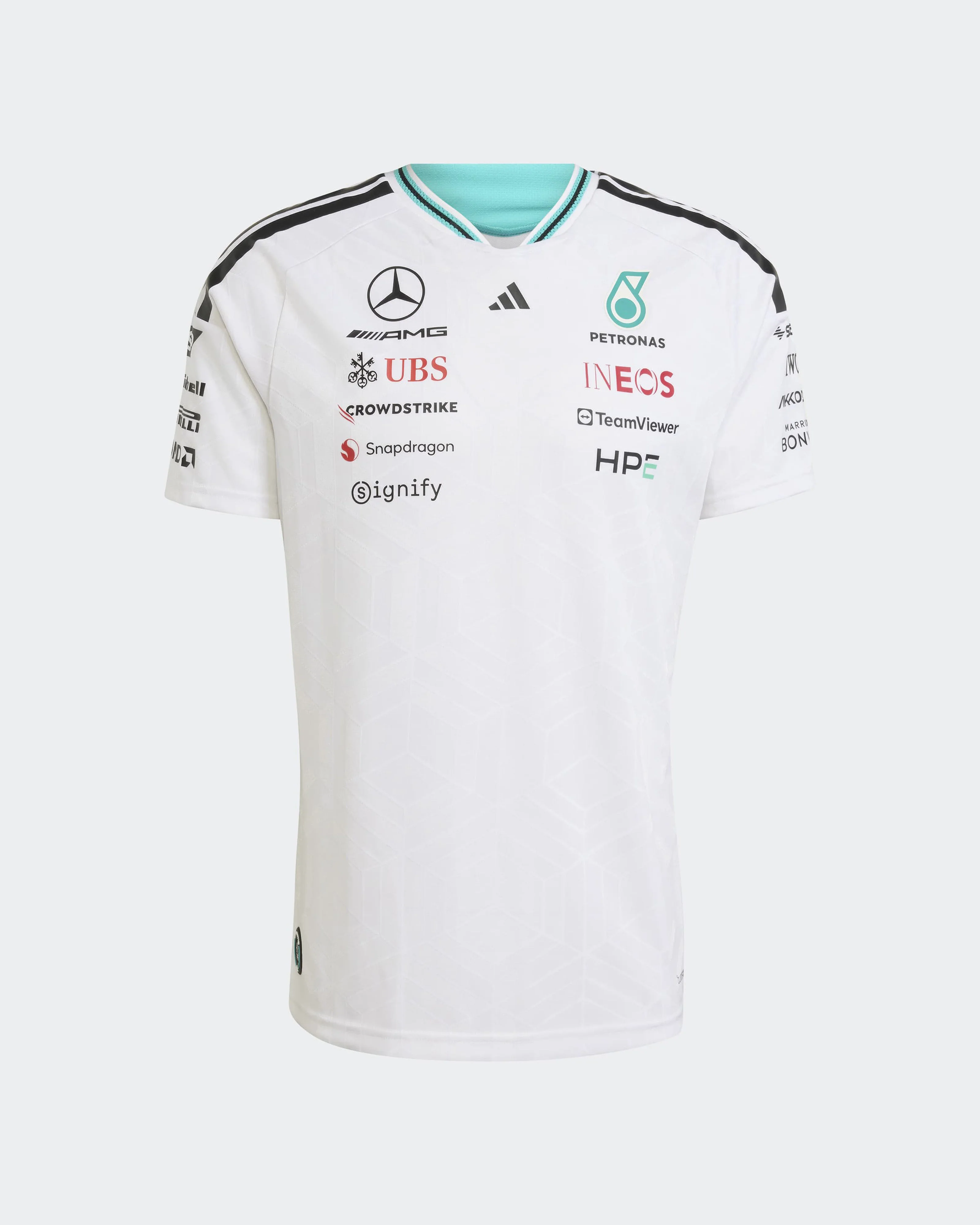 Mens 2026 Authentic Driver Tee White - Image 12
