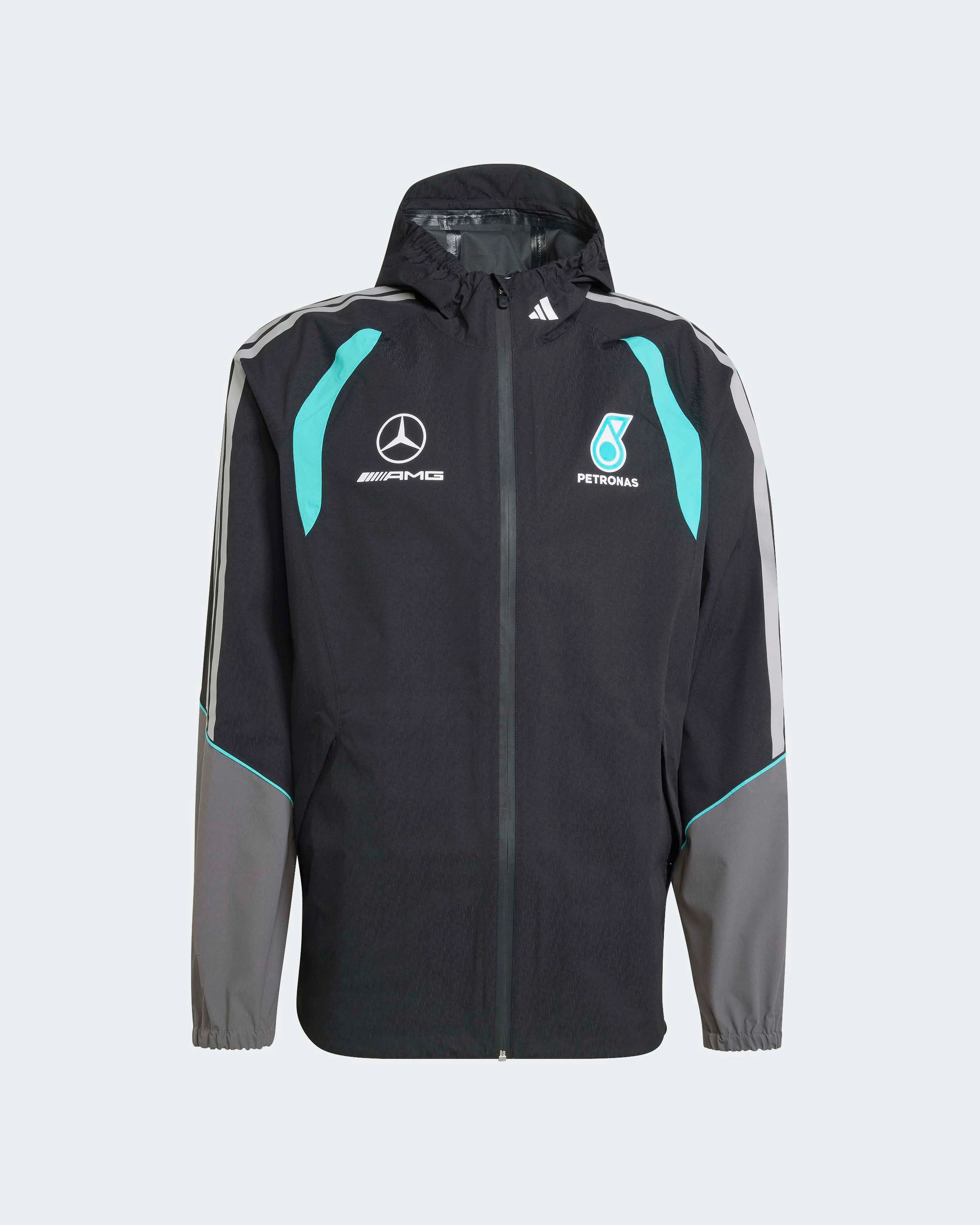 Mens 2026 Mechanics Rain Jacket Black - Image 9