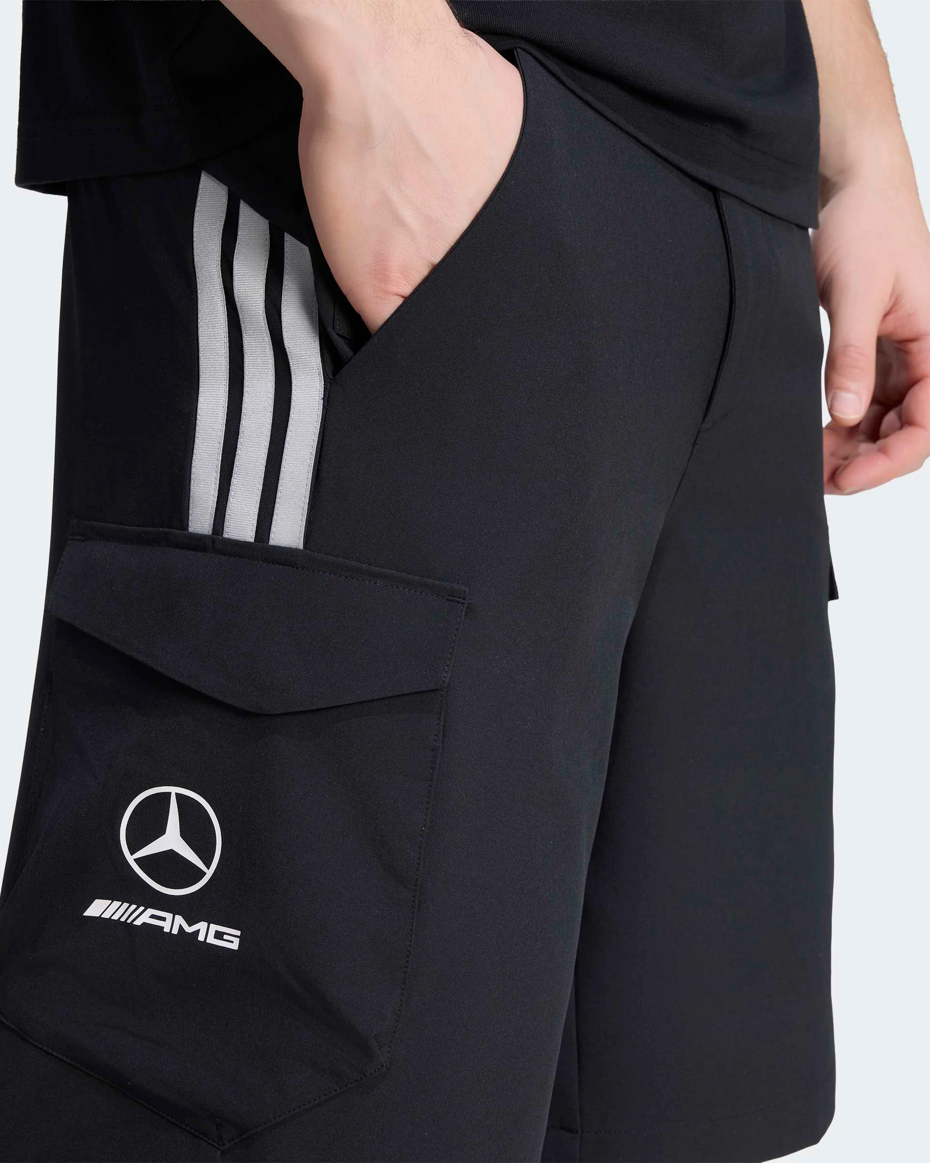 Mens 2026 Mechanics Shorts Black - Image 4