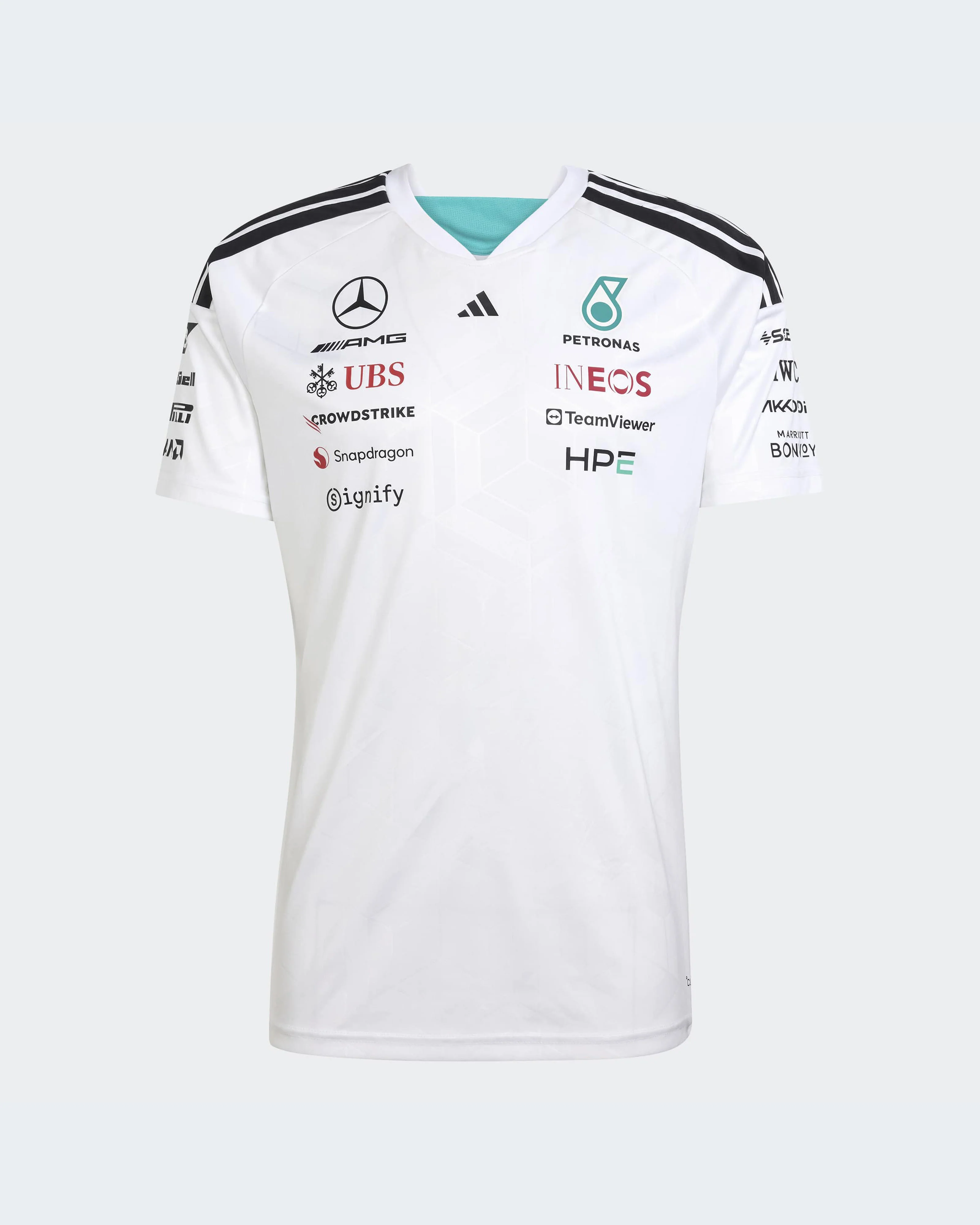 Mens 2026 Team Driver Tee White - Image 6