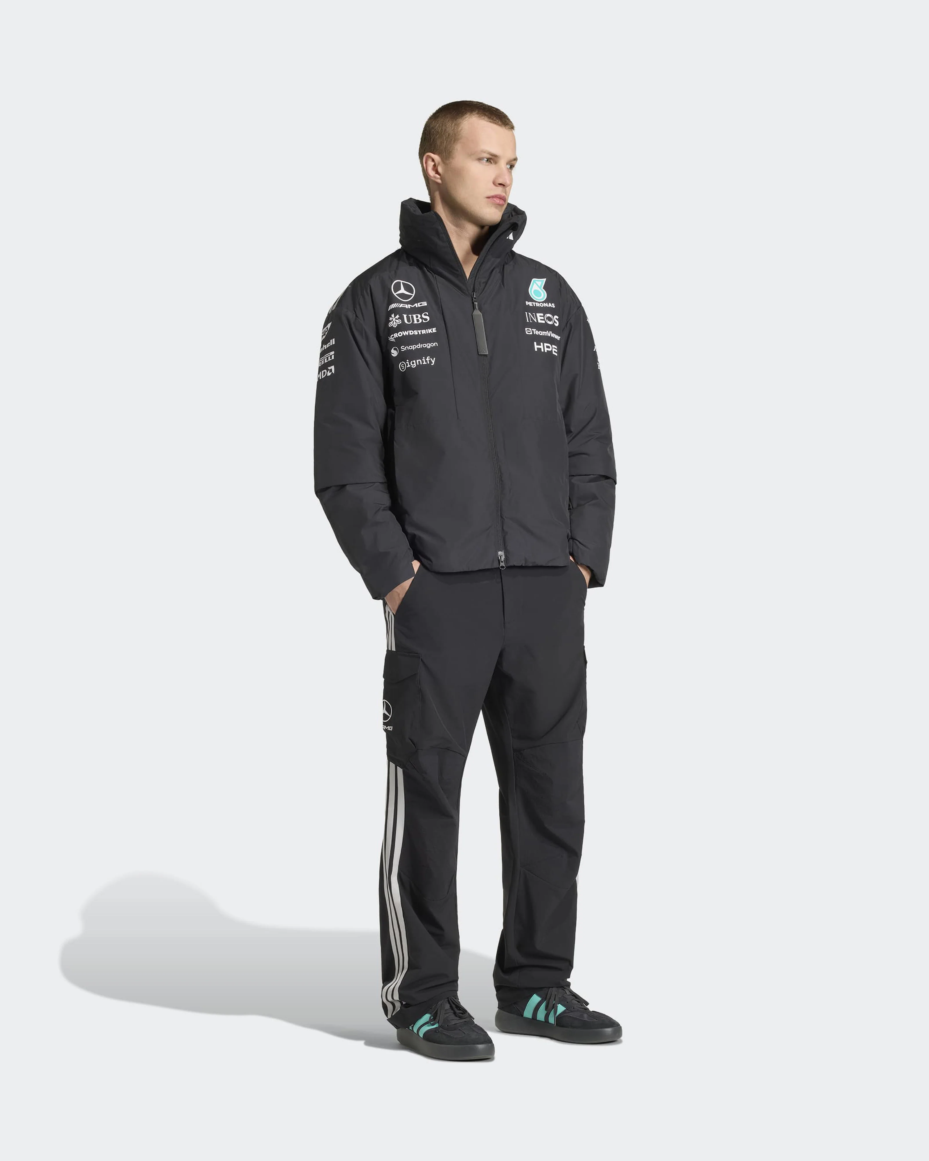 Mens 2026 Team Jacket Black - Image 3