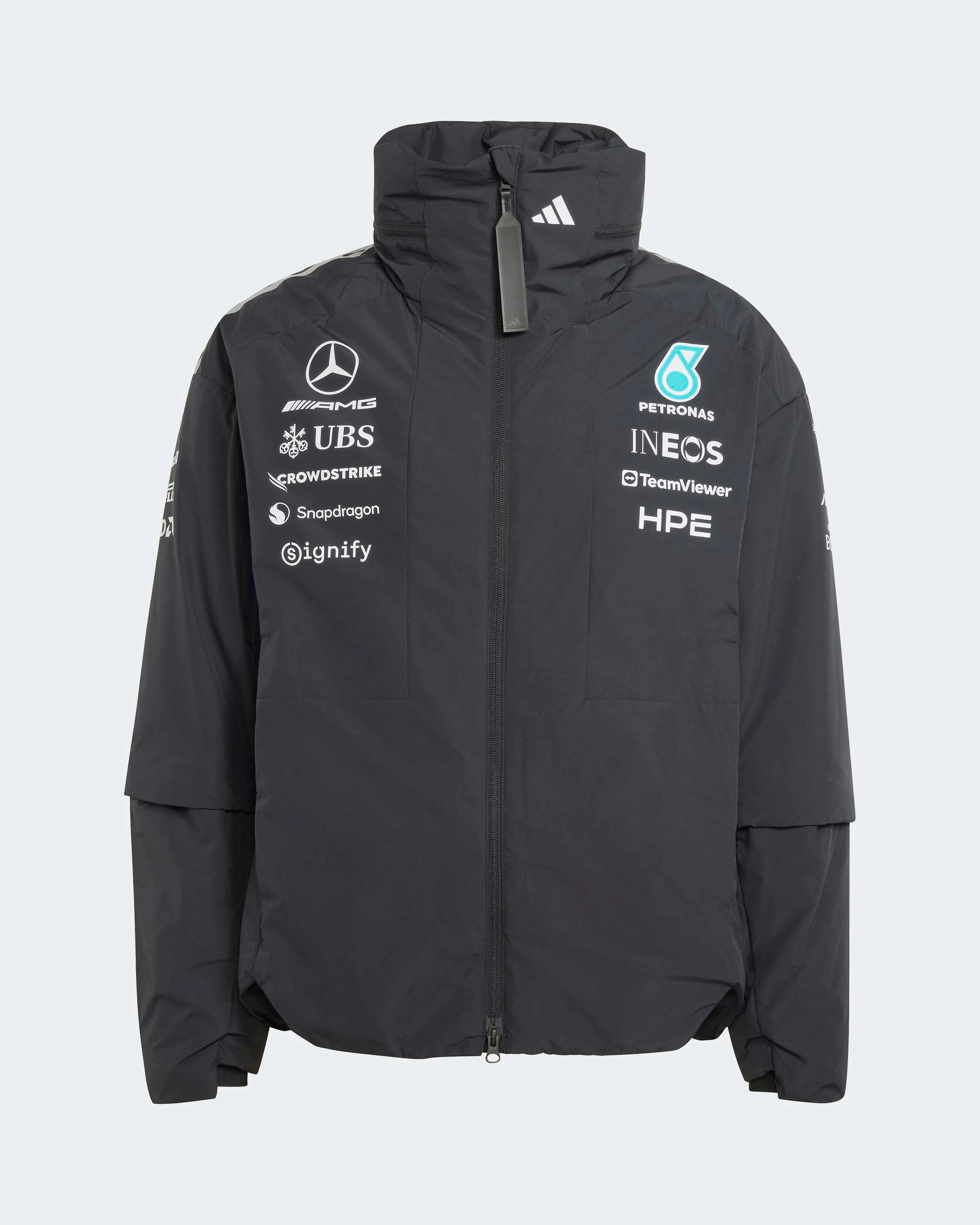 Mens 2026 Team Jacket Black - Image 7