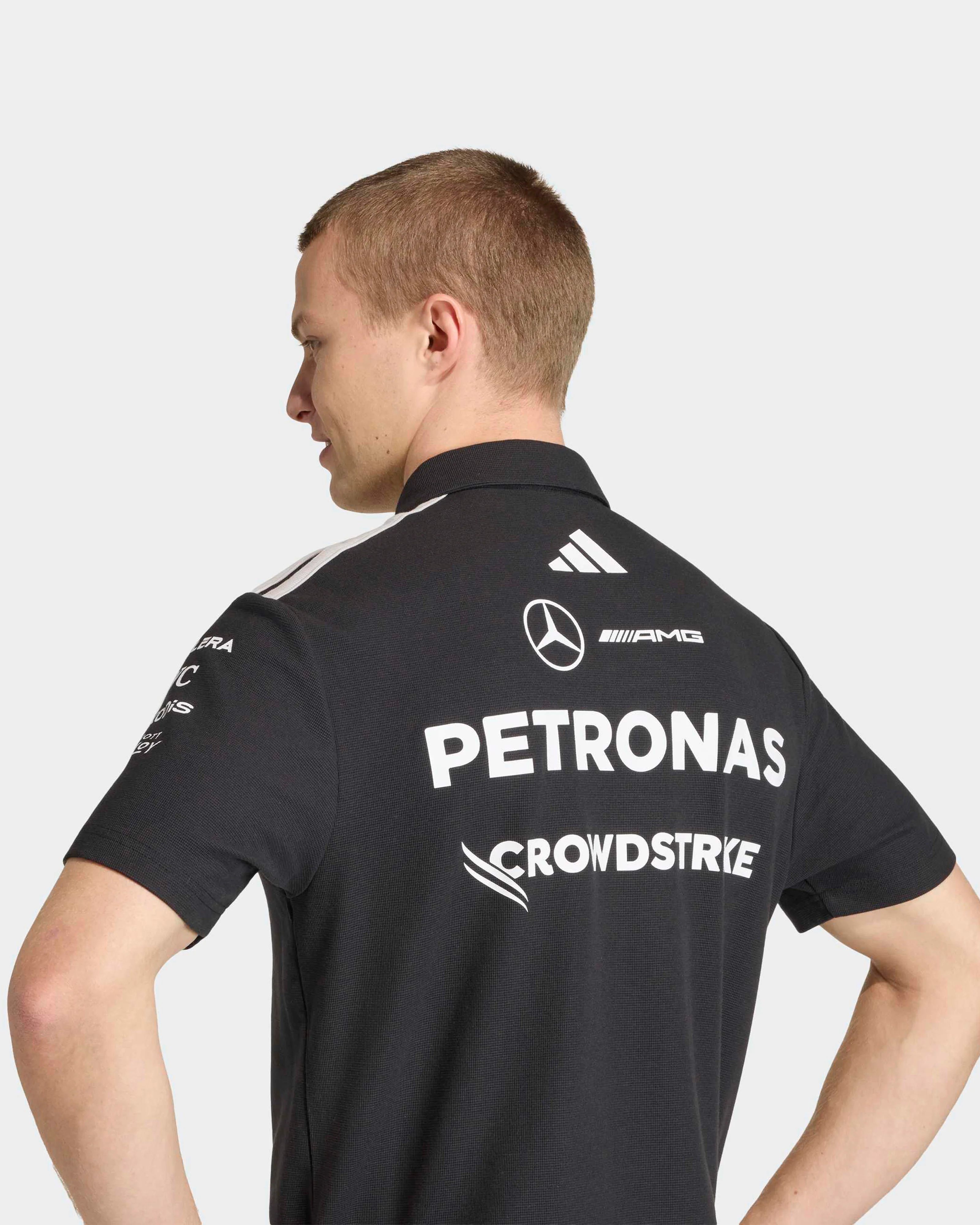 Mens 2026 Team Polo Black - Image 5