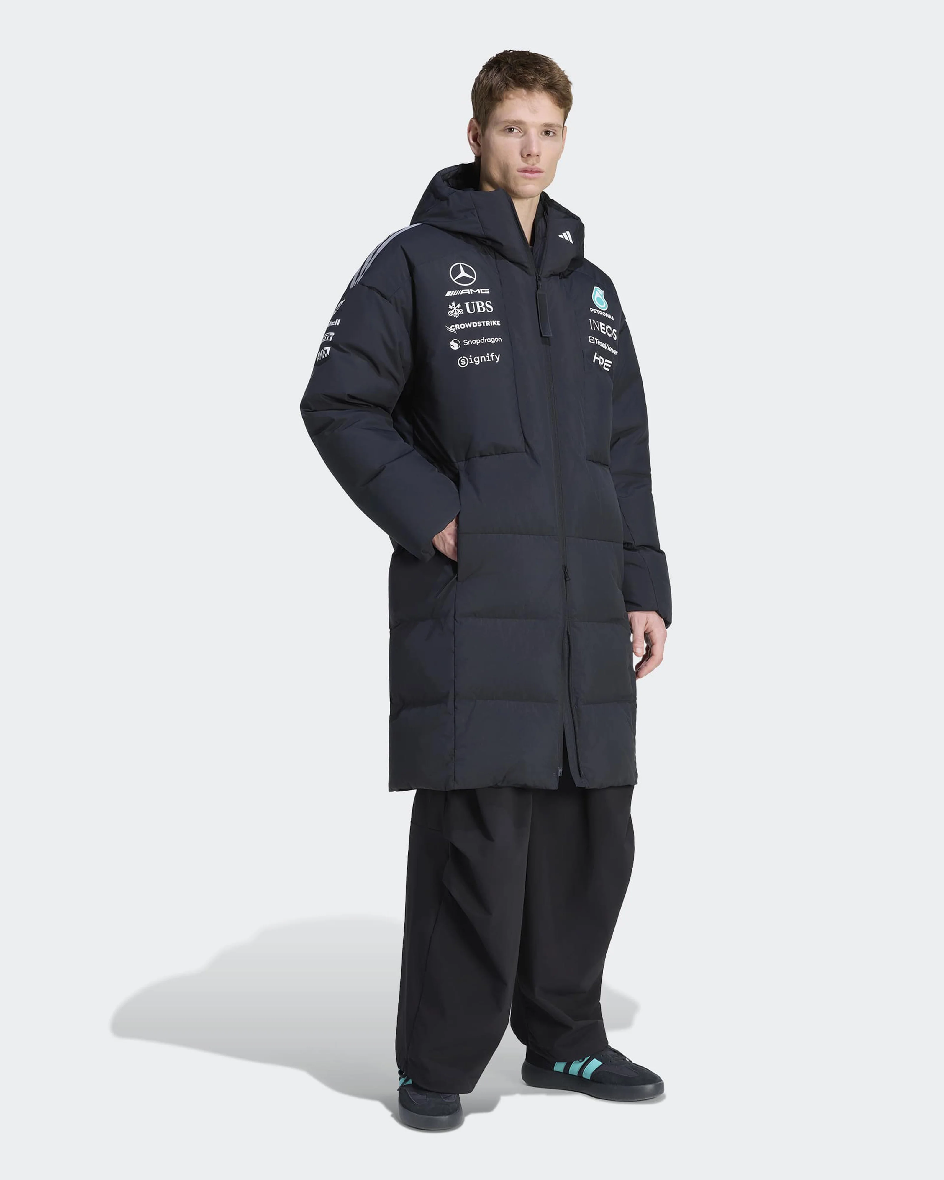 Mens 2026 Team Winter Jacket Black - Image 3