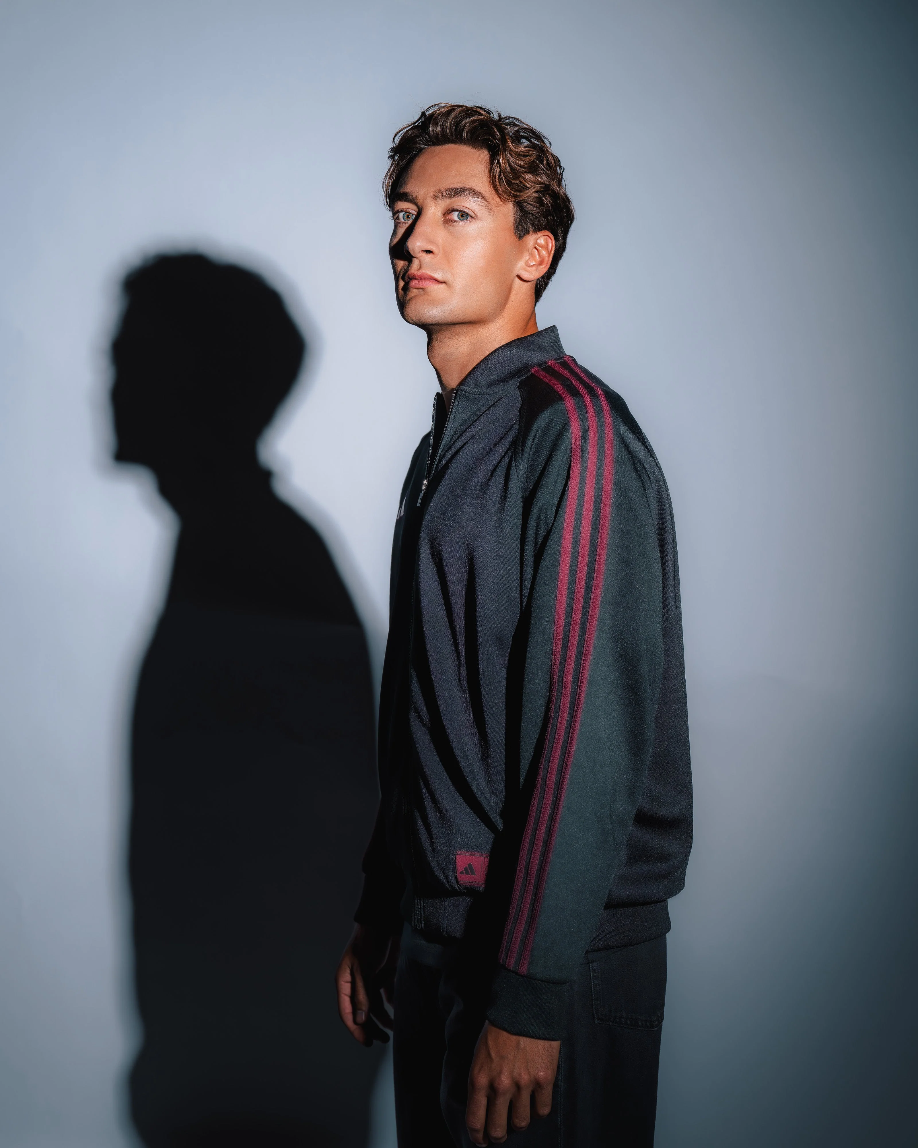 Mens Las Vegas Track Top Black - Image 3