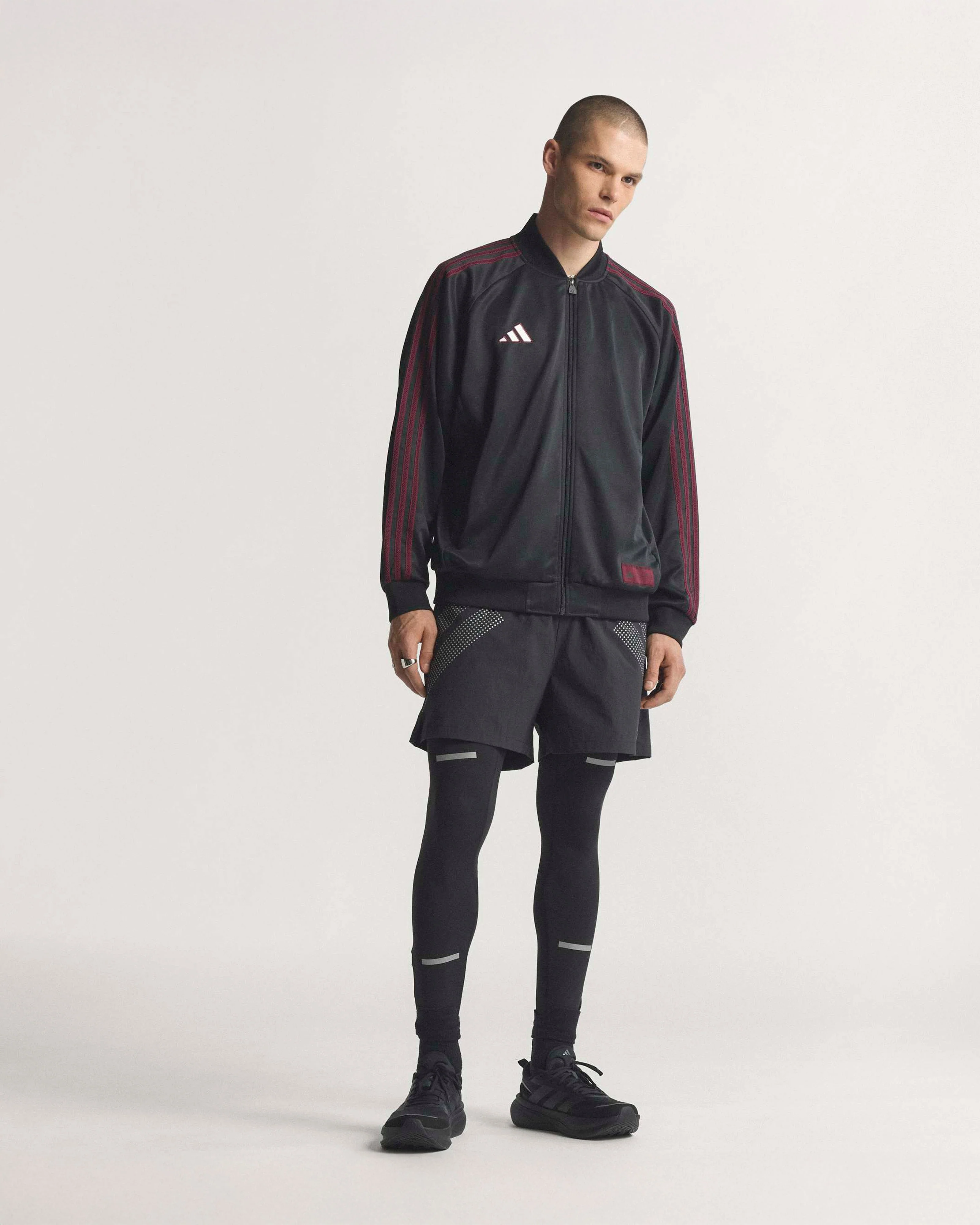 Mens Las Vegas Track Top Black - Image 4