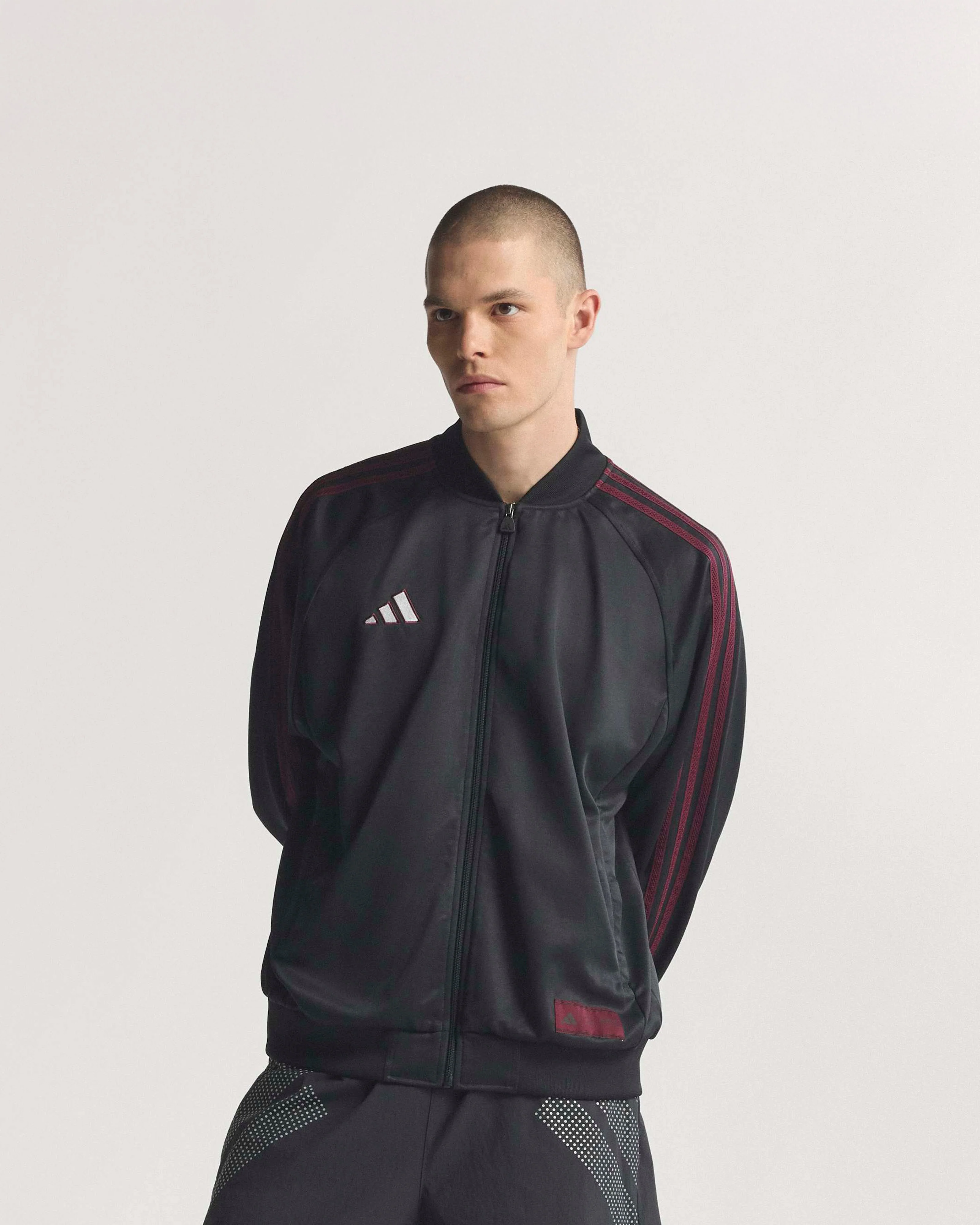 Mens Las Vegas Track Top Black - Image 6