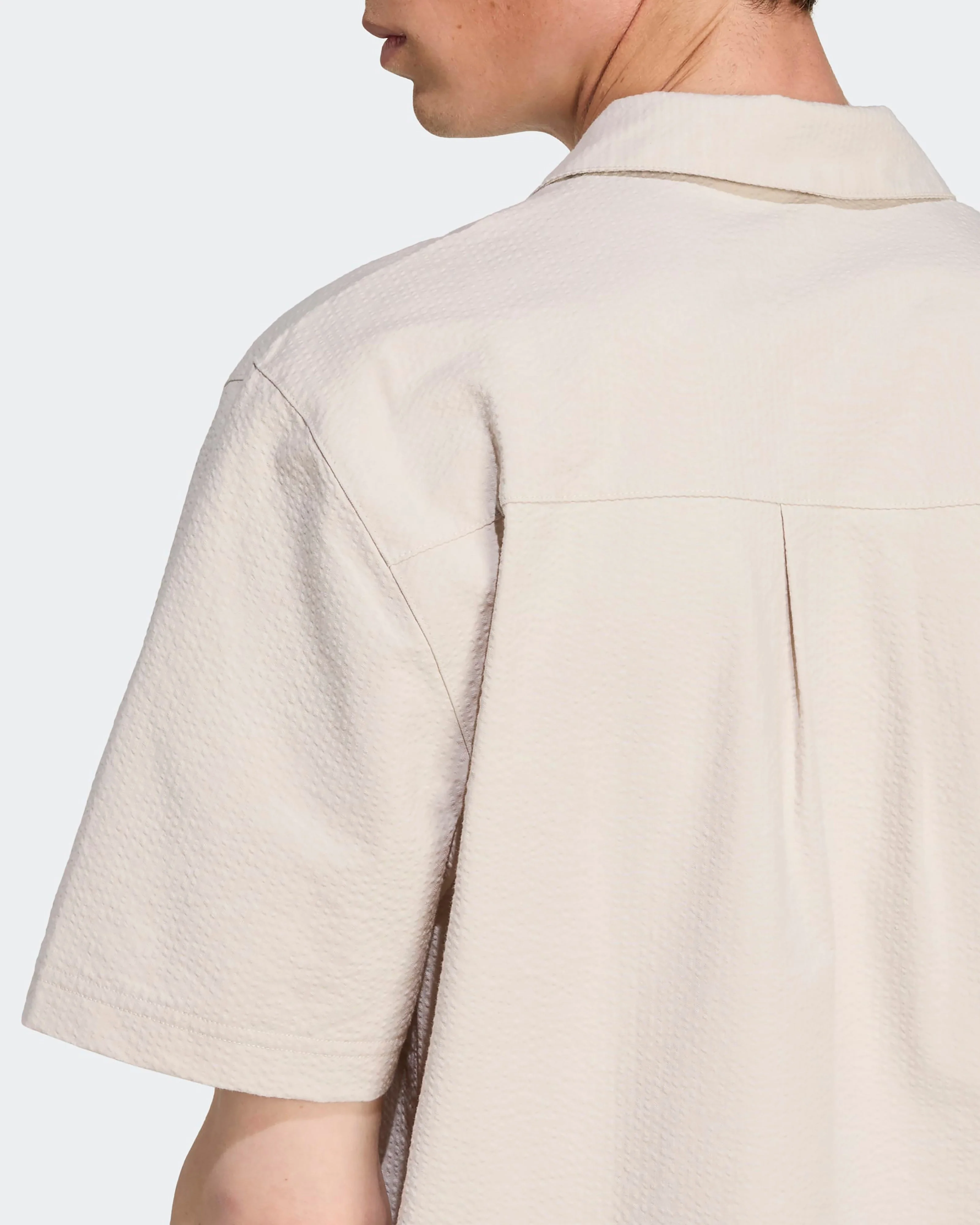 Mens Miami Shirt Beige - Image 5