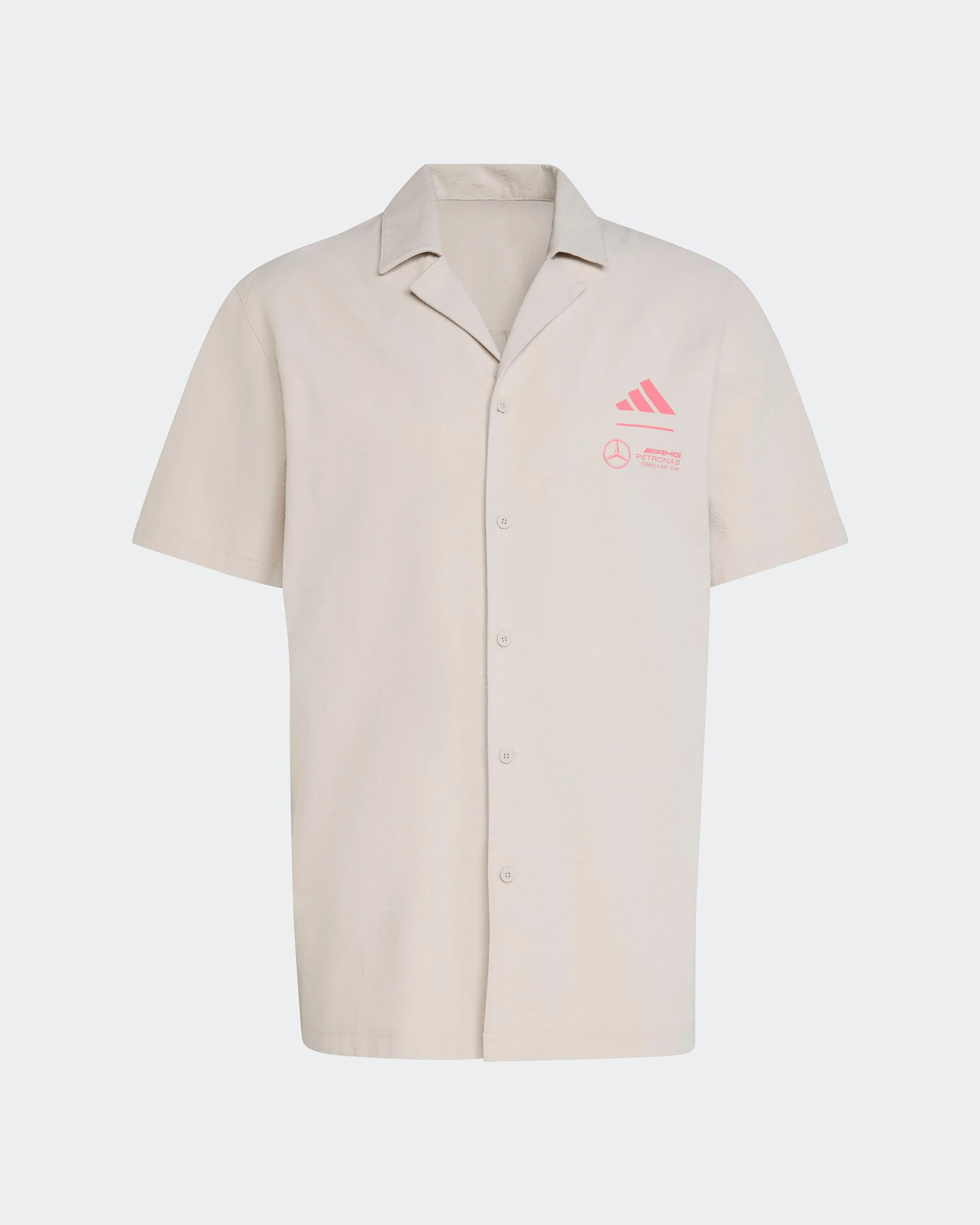 Mens Miami Shirt Beige - Image 6