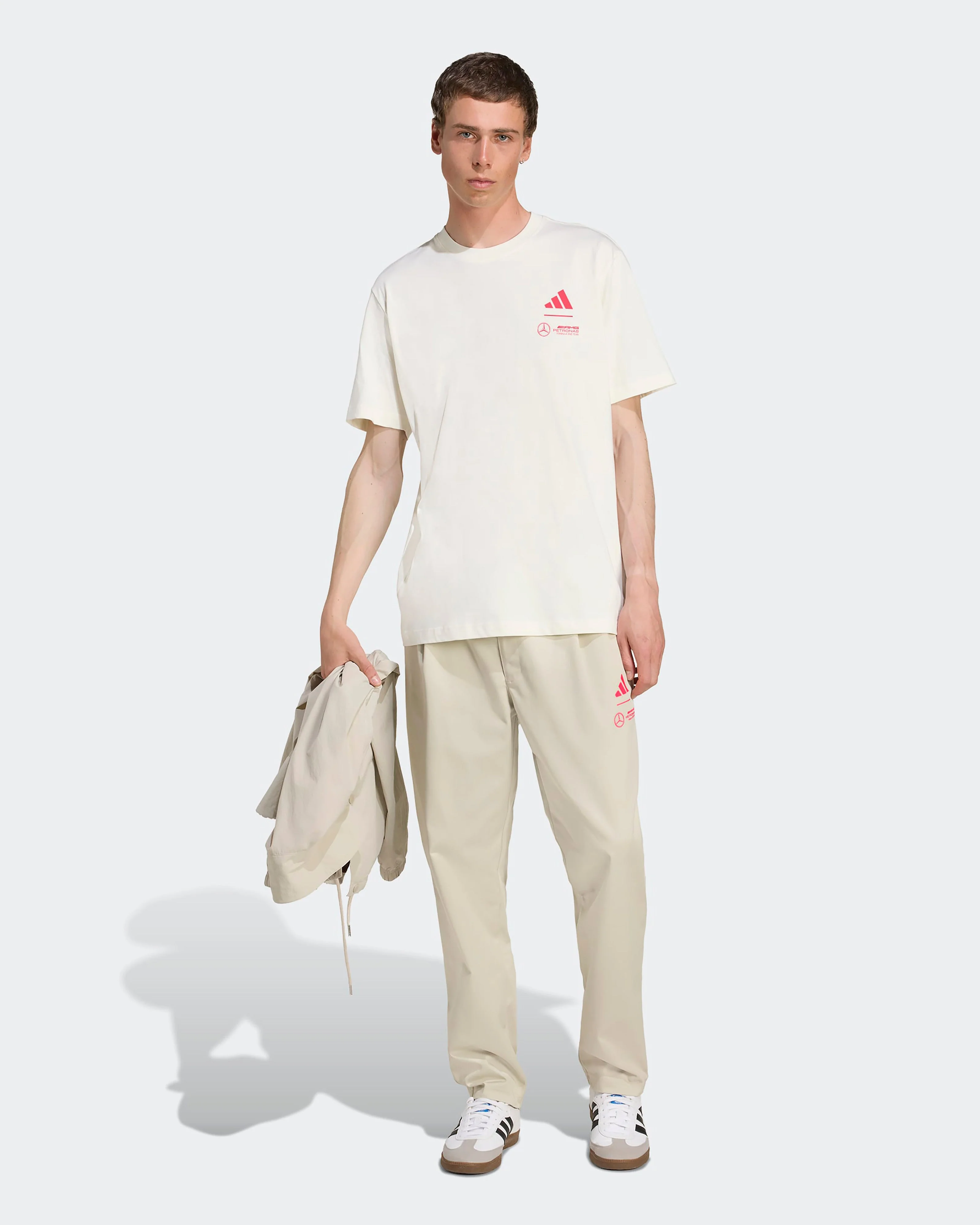 Mens Miami T-shirt White - Image 4