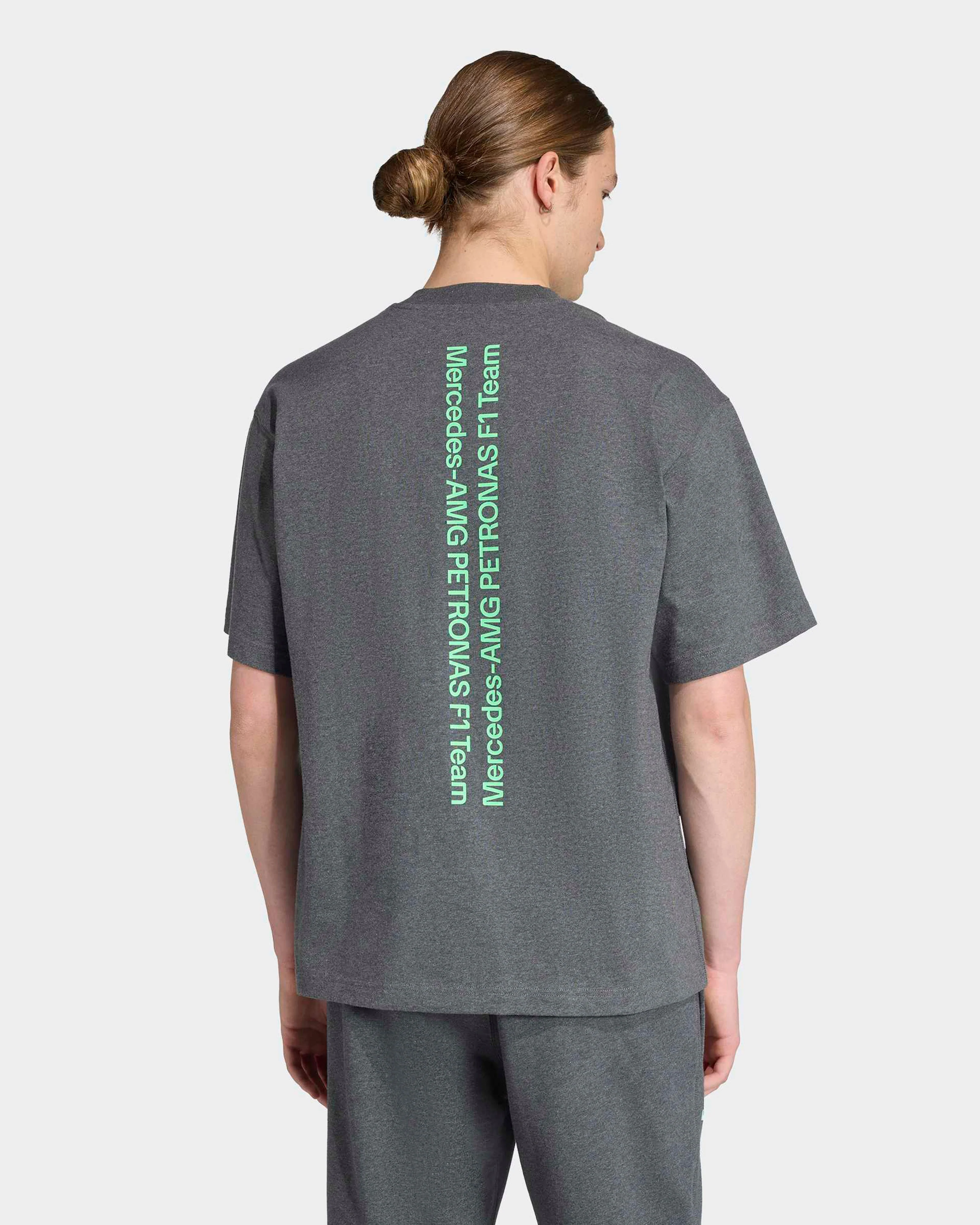 Mens Premium Sweat T-shirt Grey - Image 2