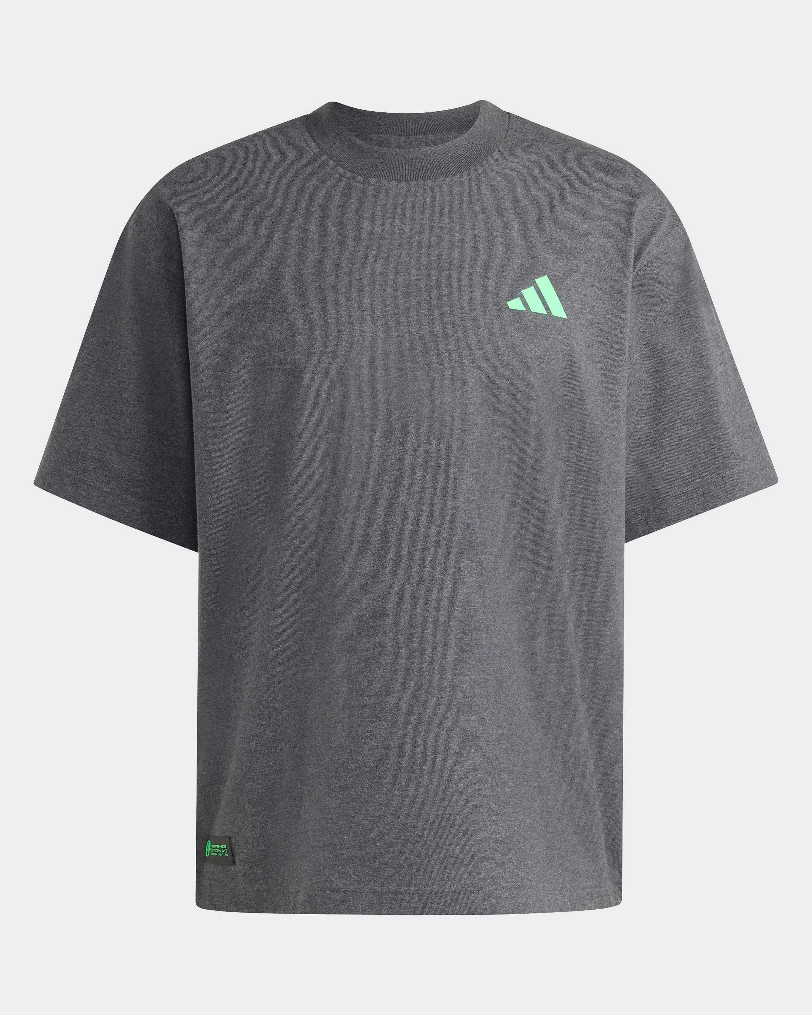 Mens Premium Sweat T-shirt Grey - Image 7