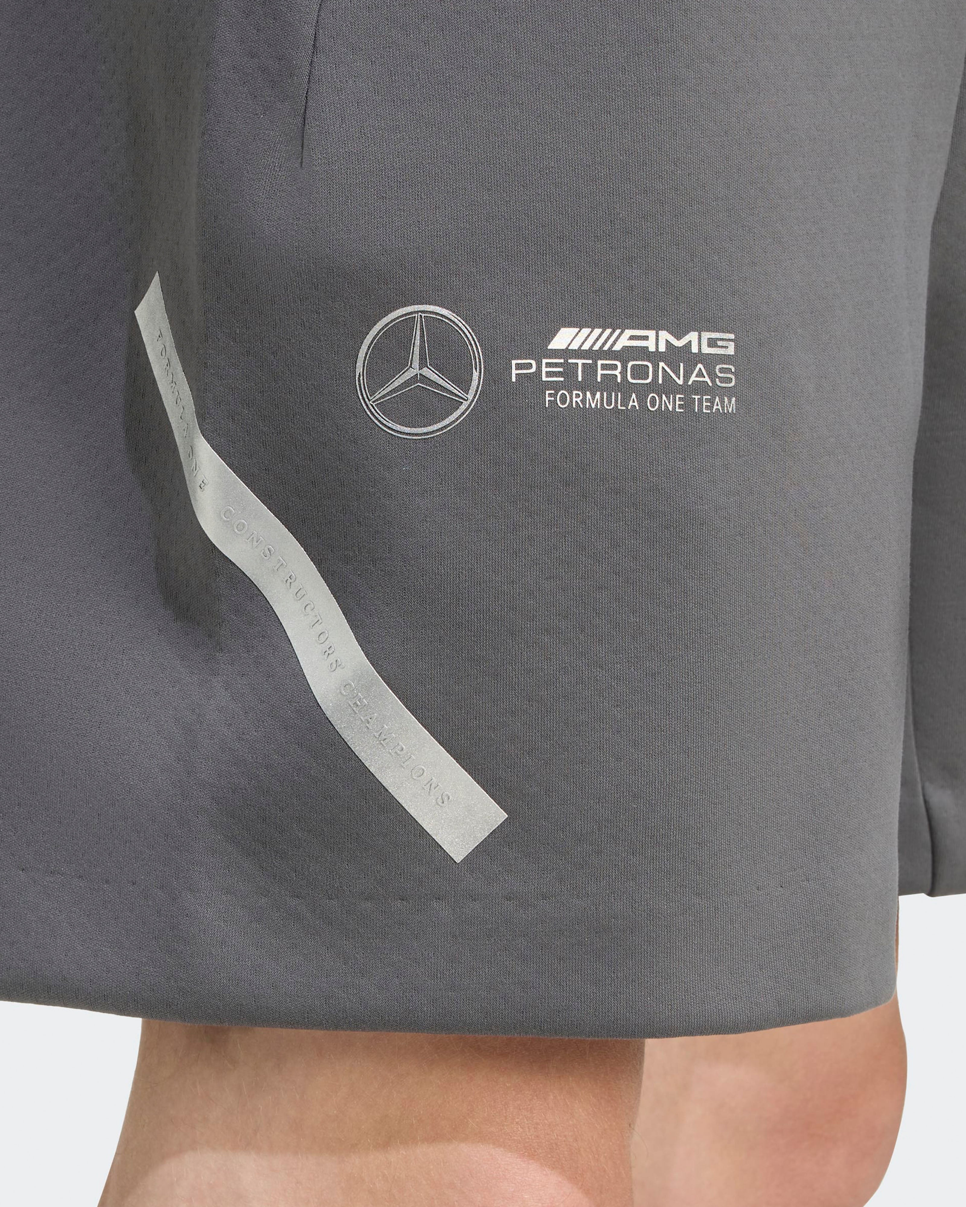 Mens Silver Arrows Shorts Grey - Image 5