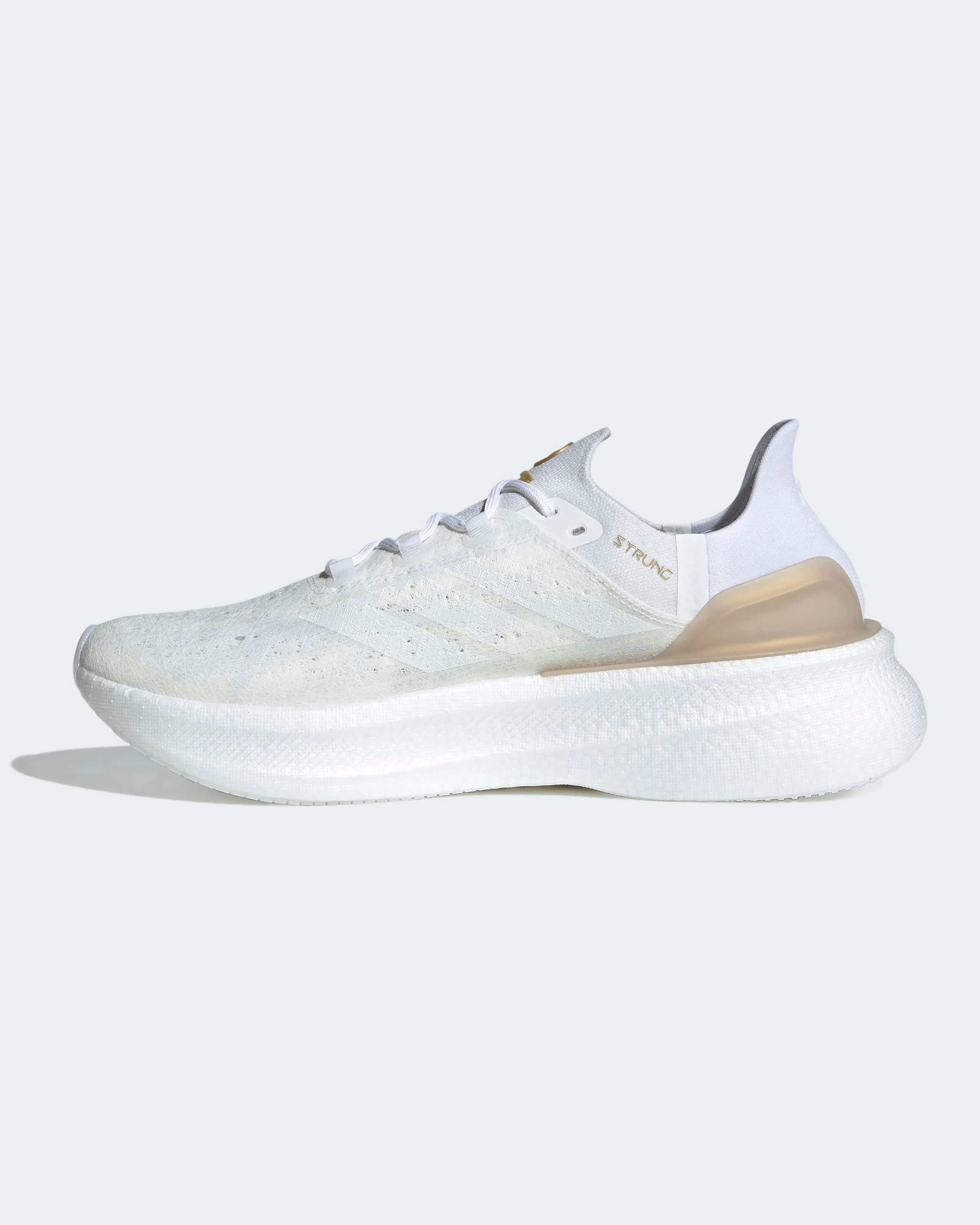 Mens Ultraboost 5 Strung Shoes White - Image 6