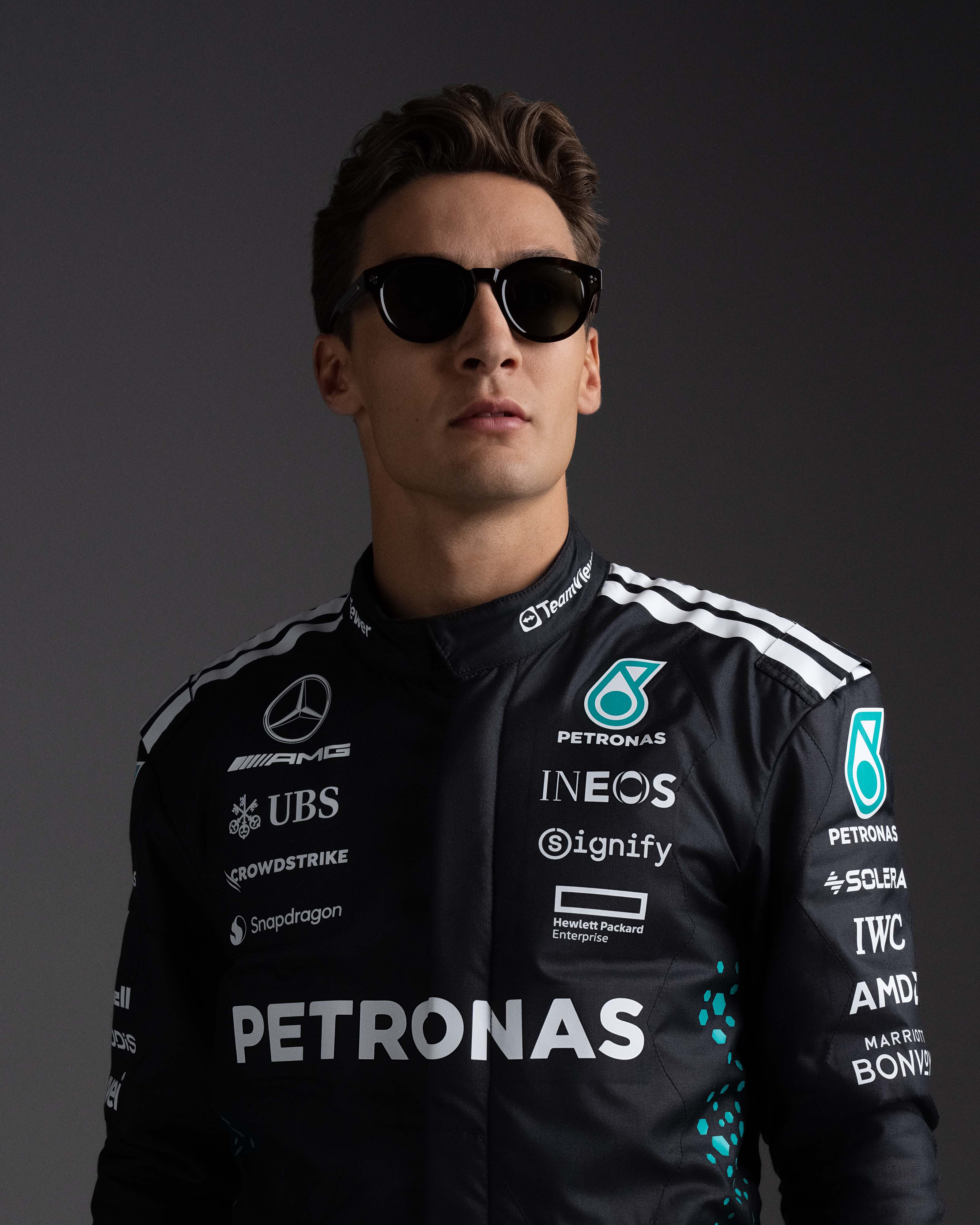 Police x Mercedes Sunglasses Police SPLR48M Black - Image 3