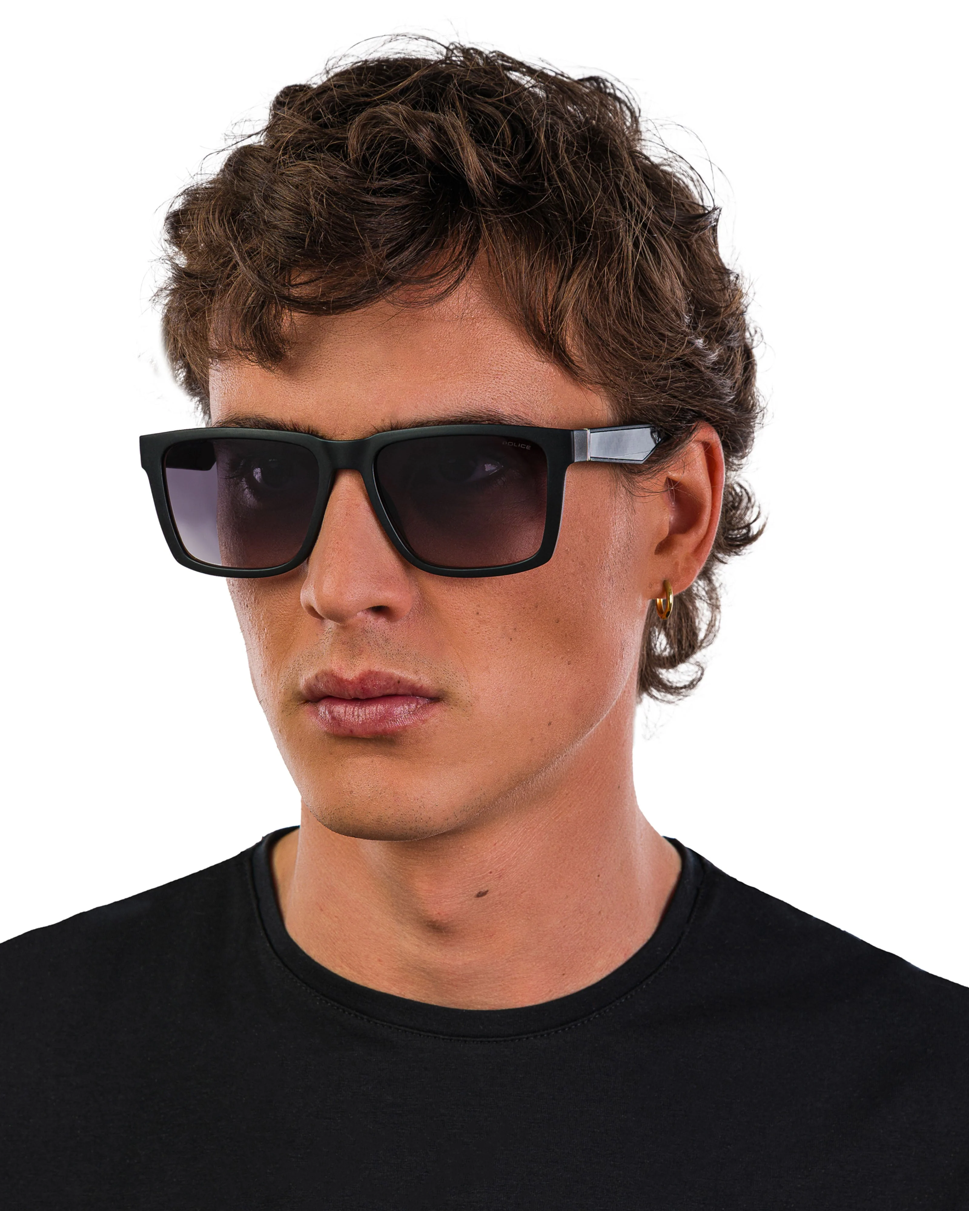 Police x Mercedes Sunglasses Police SPLR49M Matte Black - Image 3