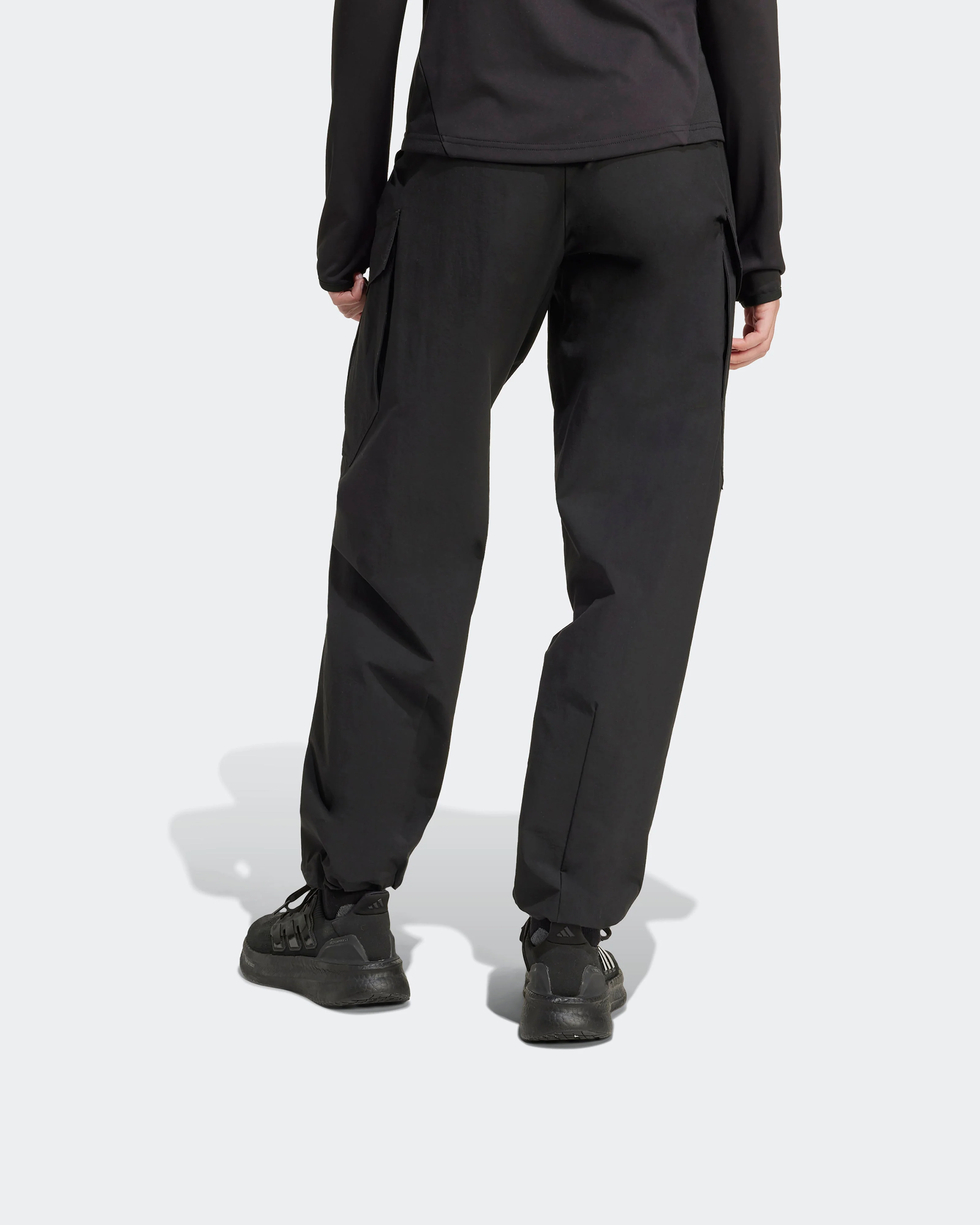 Womens 2025 Mechanics Joggers Black - Image 5