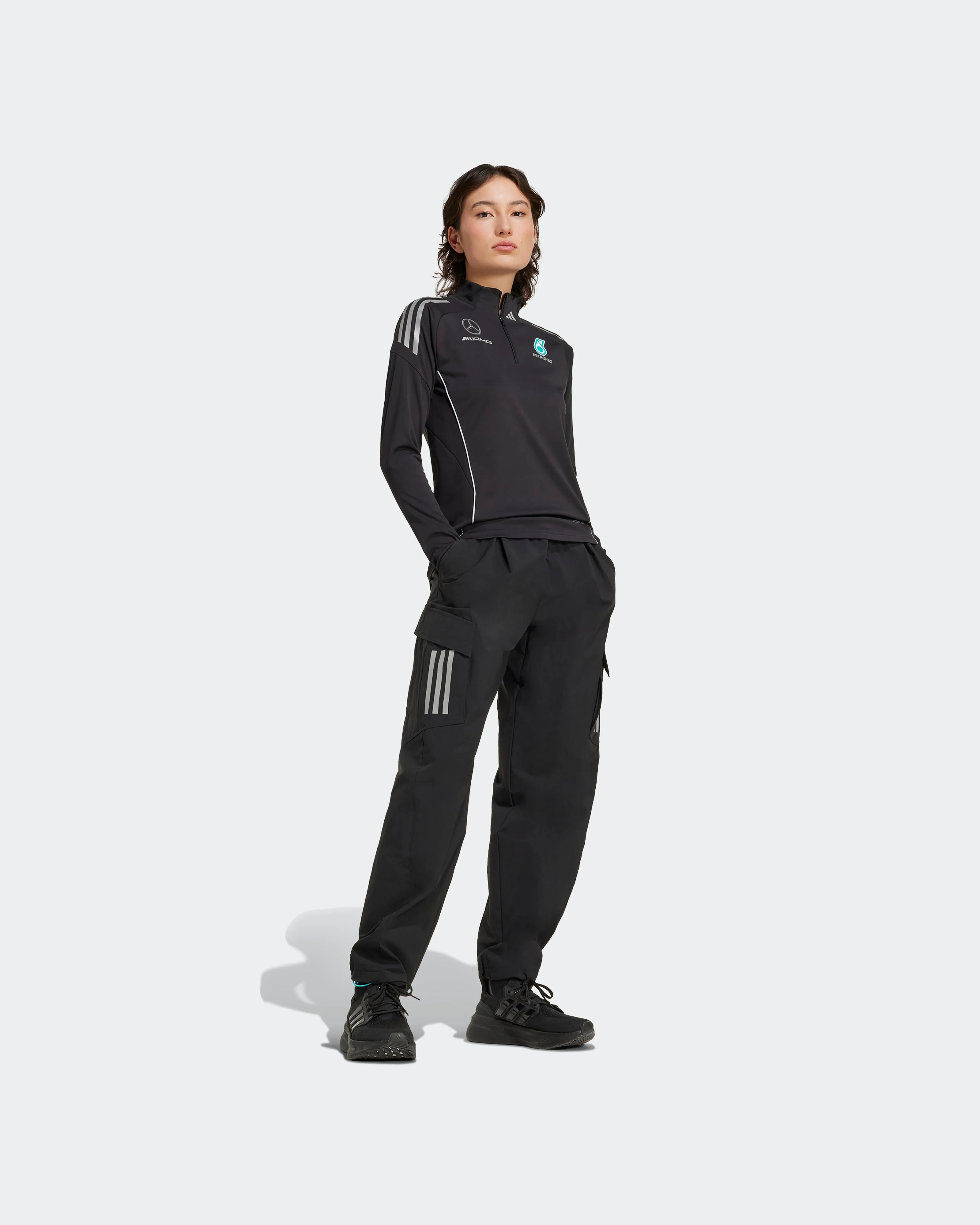 Womens 2025 Mechanics Joggers Black - Image 6