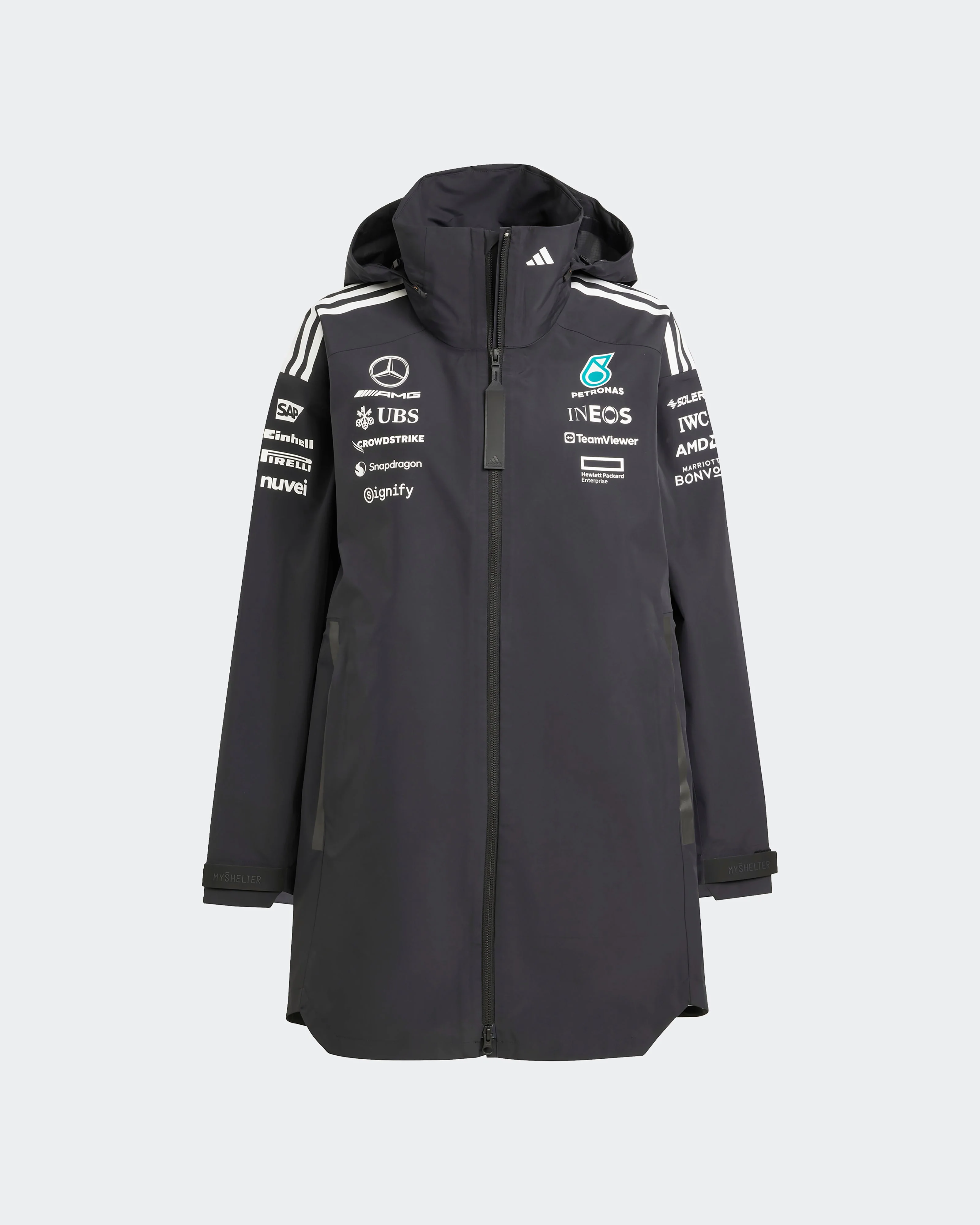 Womens 2025 Team Myshelter Jacket Black - Image 5