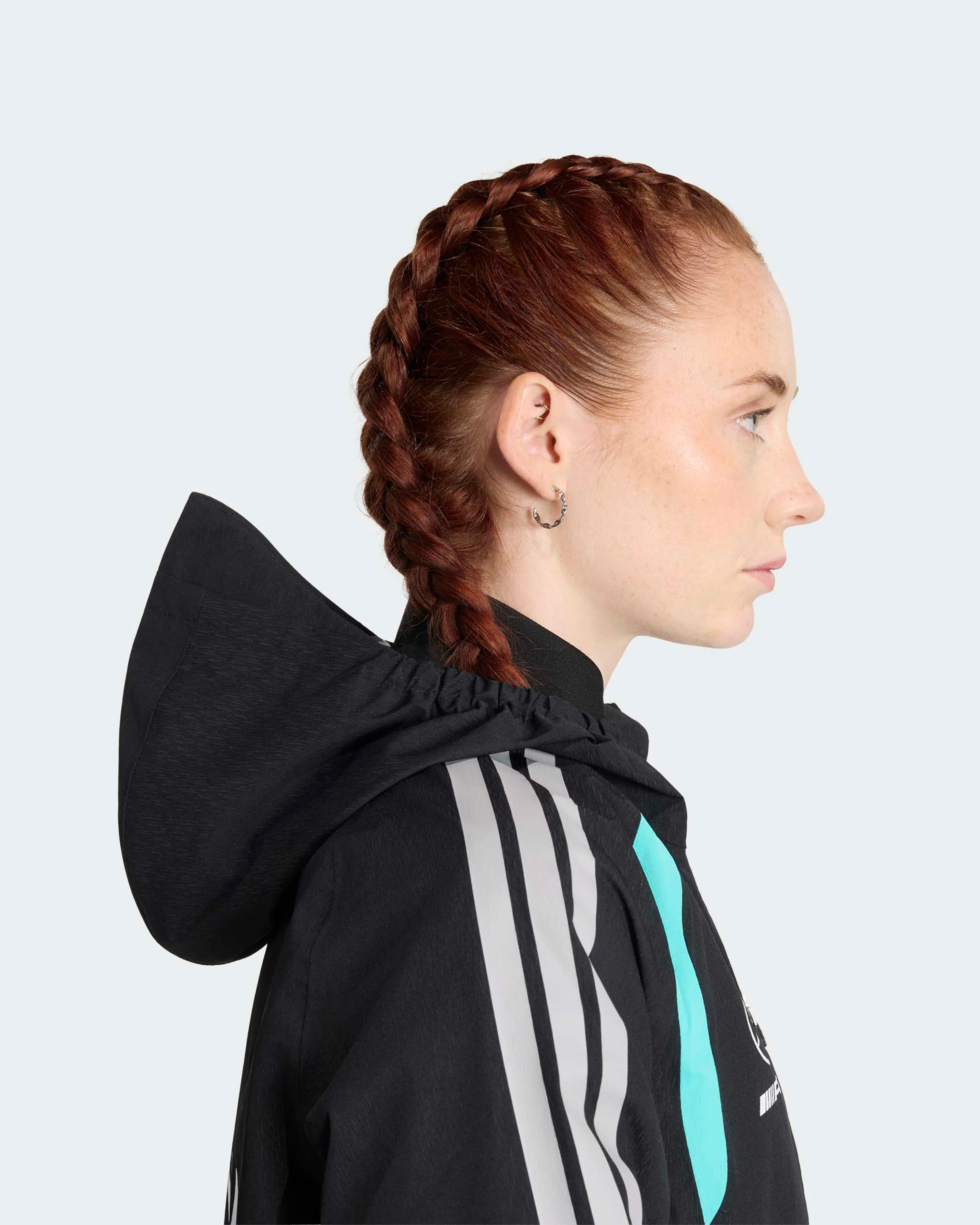 Womens 2026 Mechanics Rain Jacket Black - Image 5