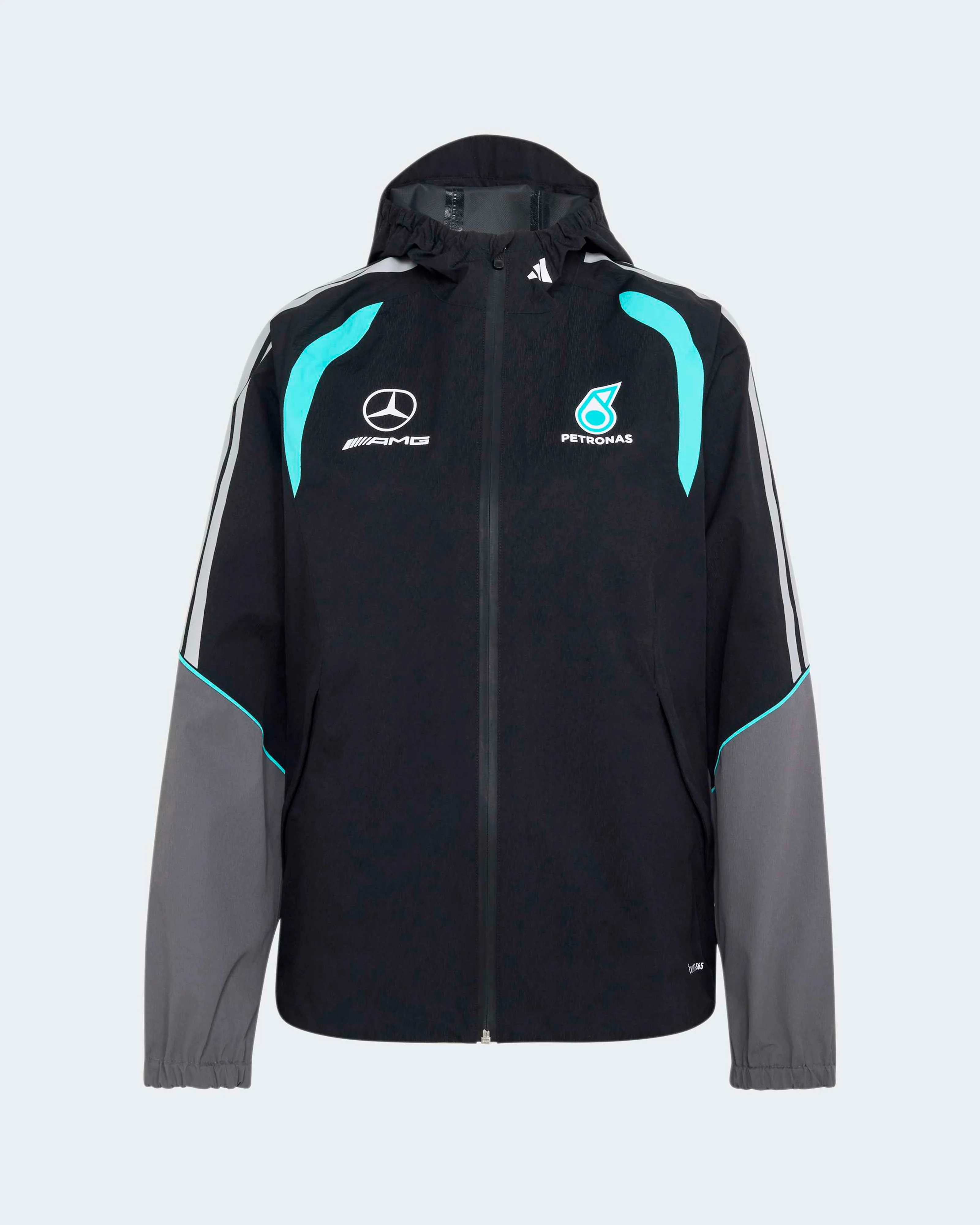 Womens 2026 Mechanics Rain Jacket Black - Image 6