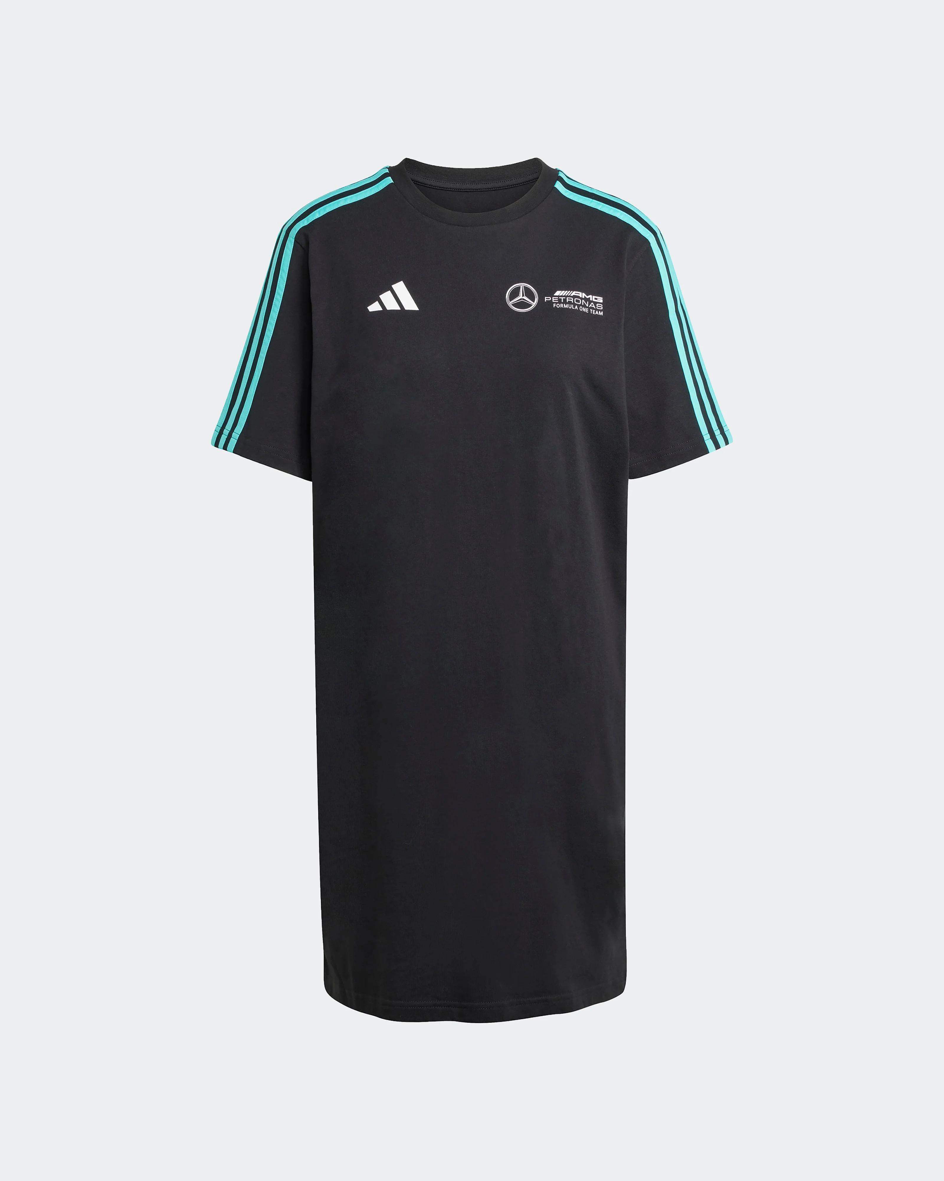 Womens DNA Tee Dress Black - Image 5
