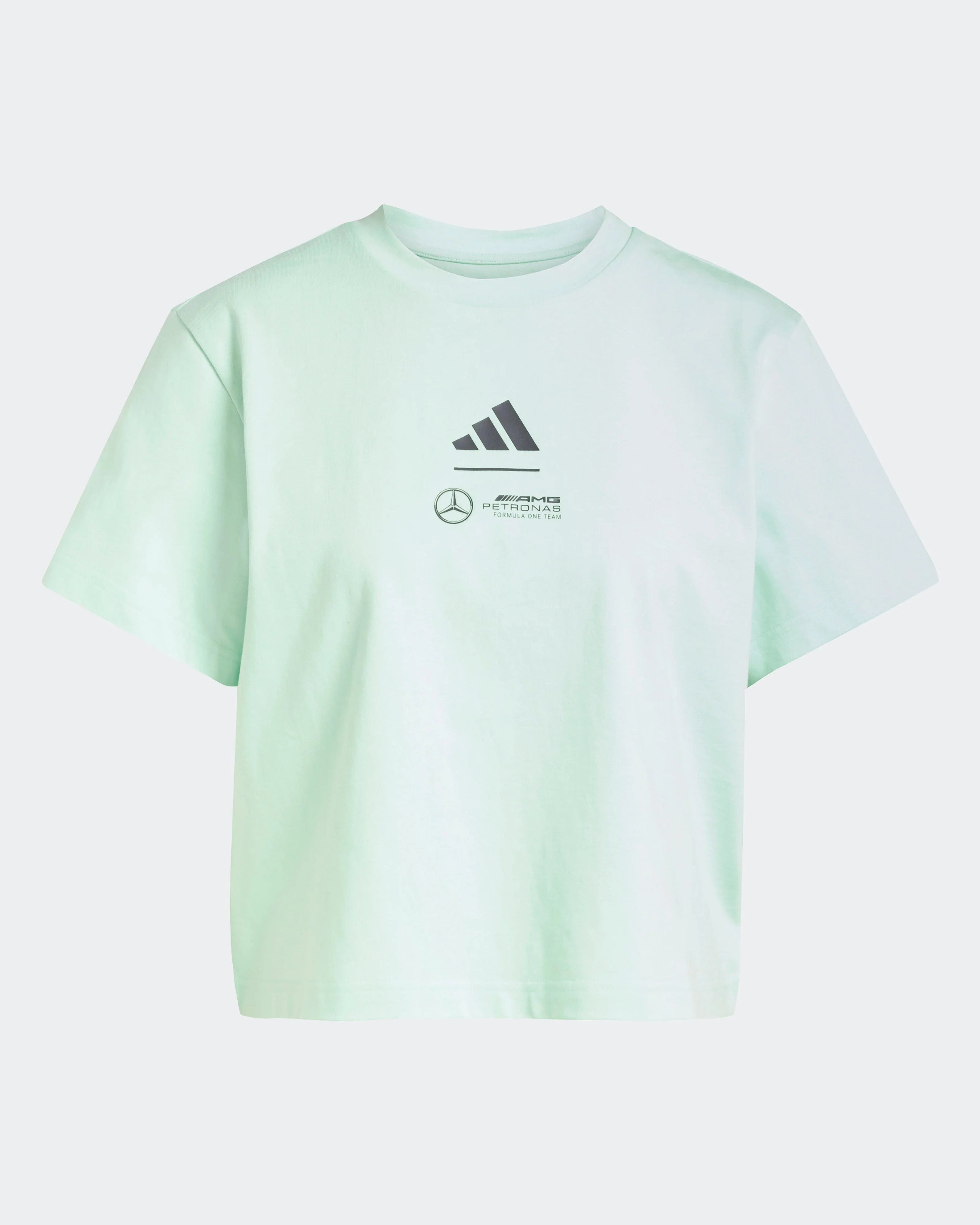 Womens Premium Woven Crop T-Shirt Green - Image 6