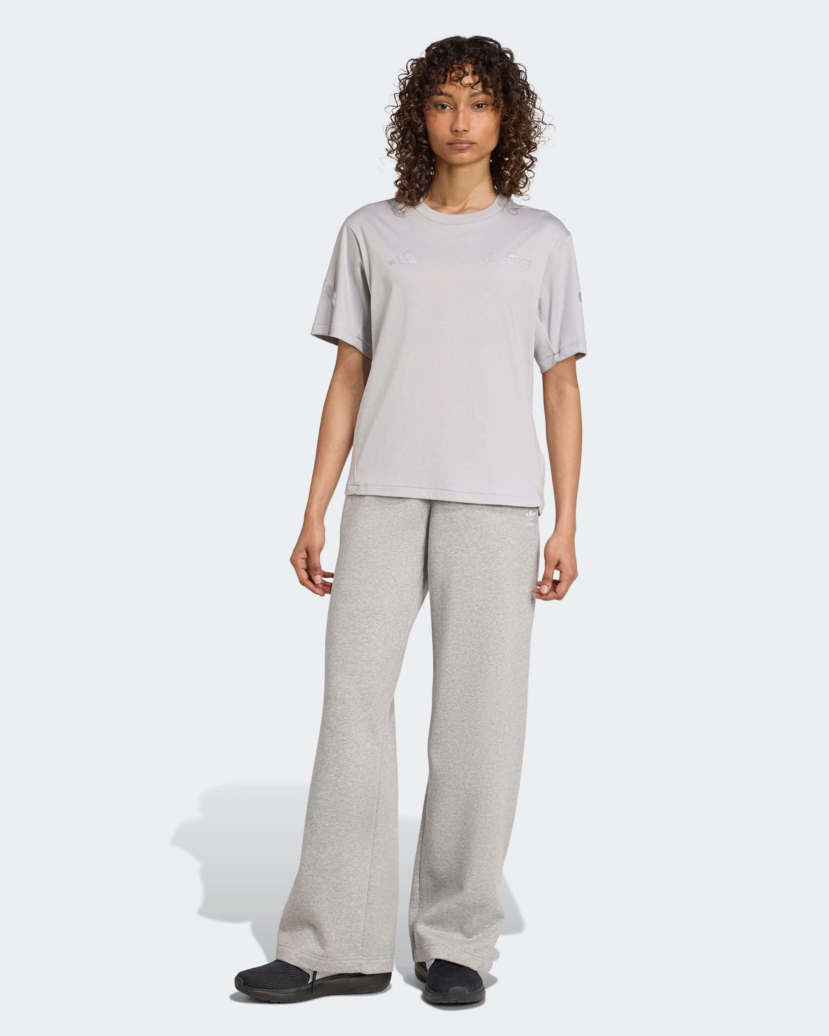 Womens Silver Arrows T-shirt Grey - Image 4